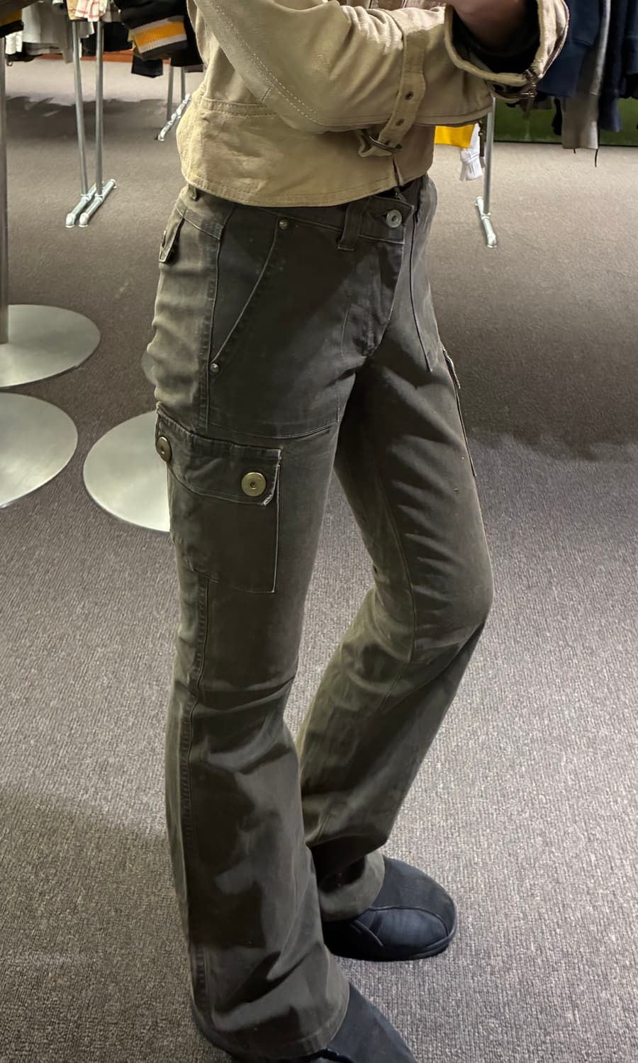 M)Japanese vintage 여성 부츠컷 팬츠 상품이미지2