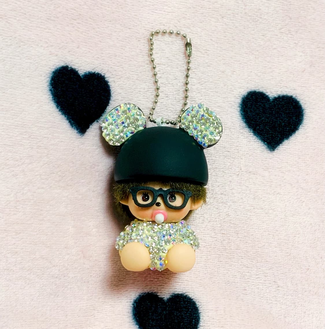 몬치치 크리스탈 빈티지 피규어 키체인 상품이미지1