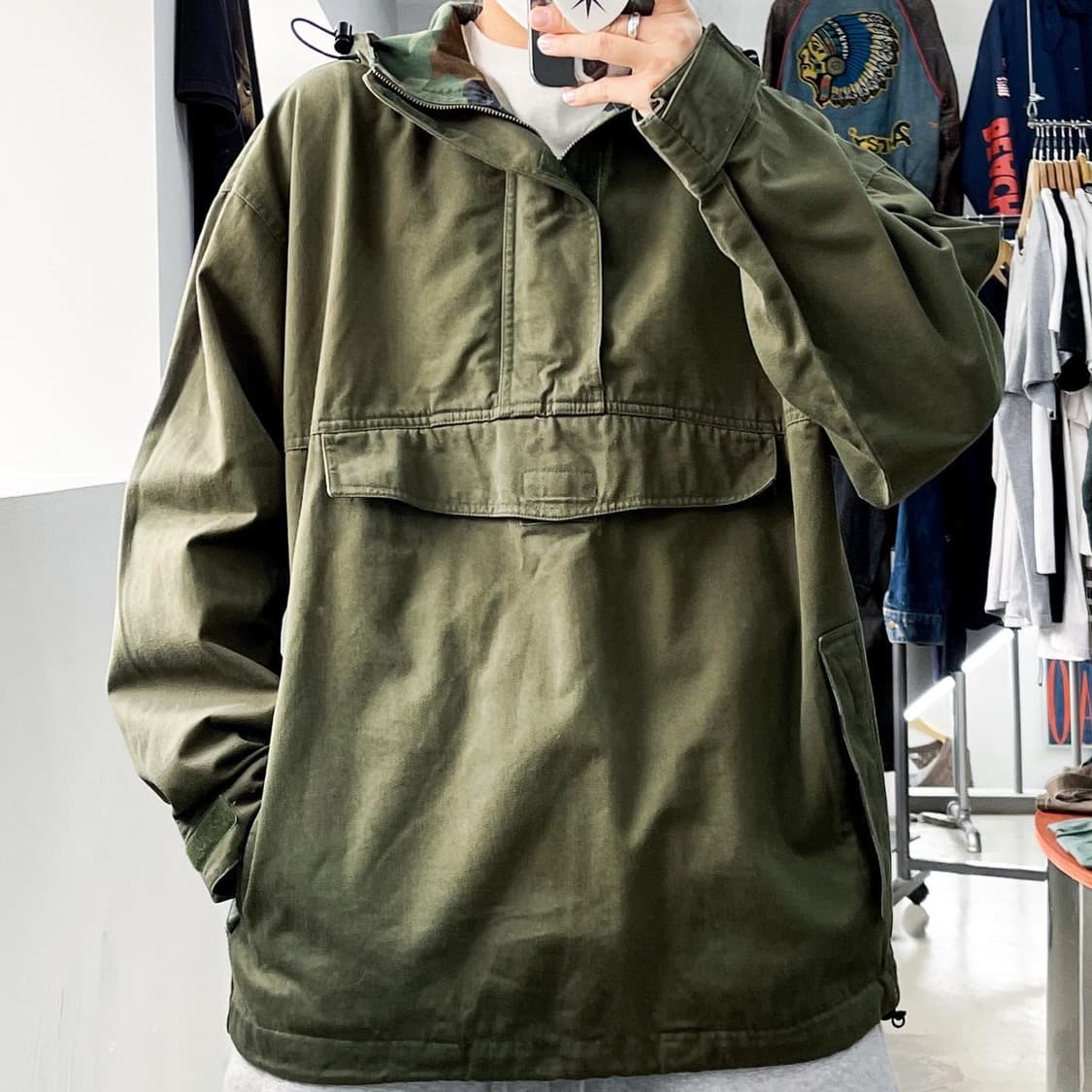 플라잉 포스 밀리터리 풀오버 아노락 상품이미지1