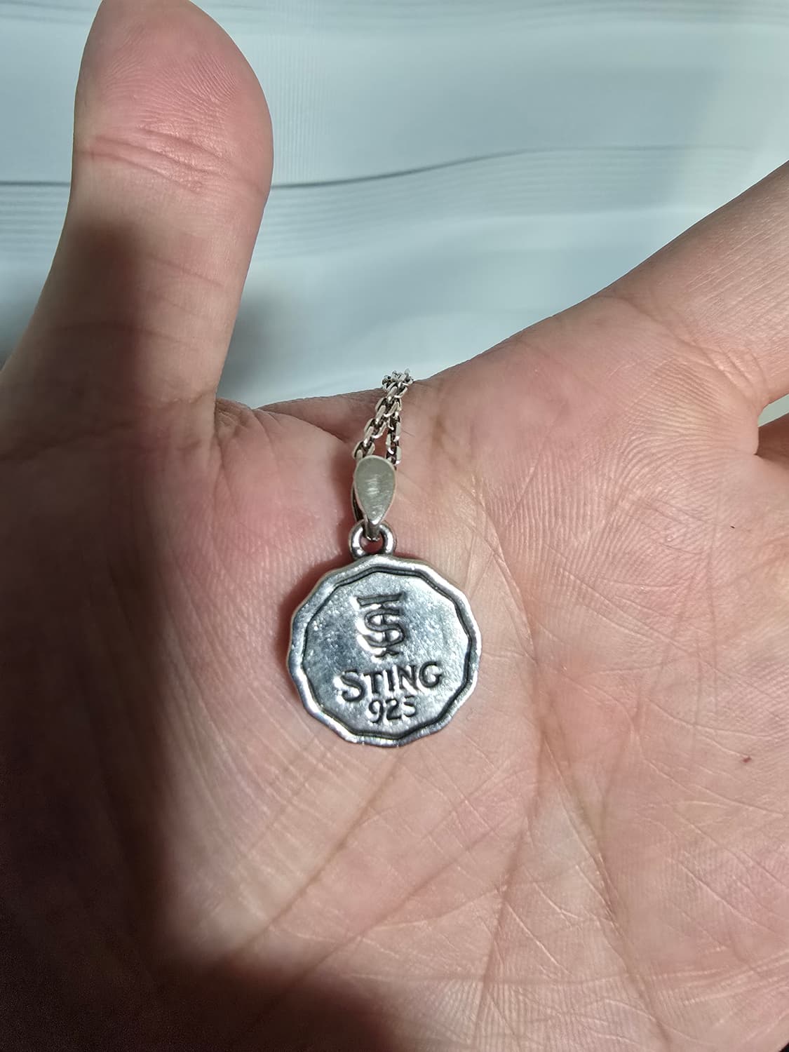 스팅925 램코인 은목걸이 상품이미지2