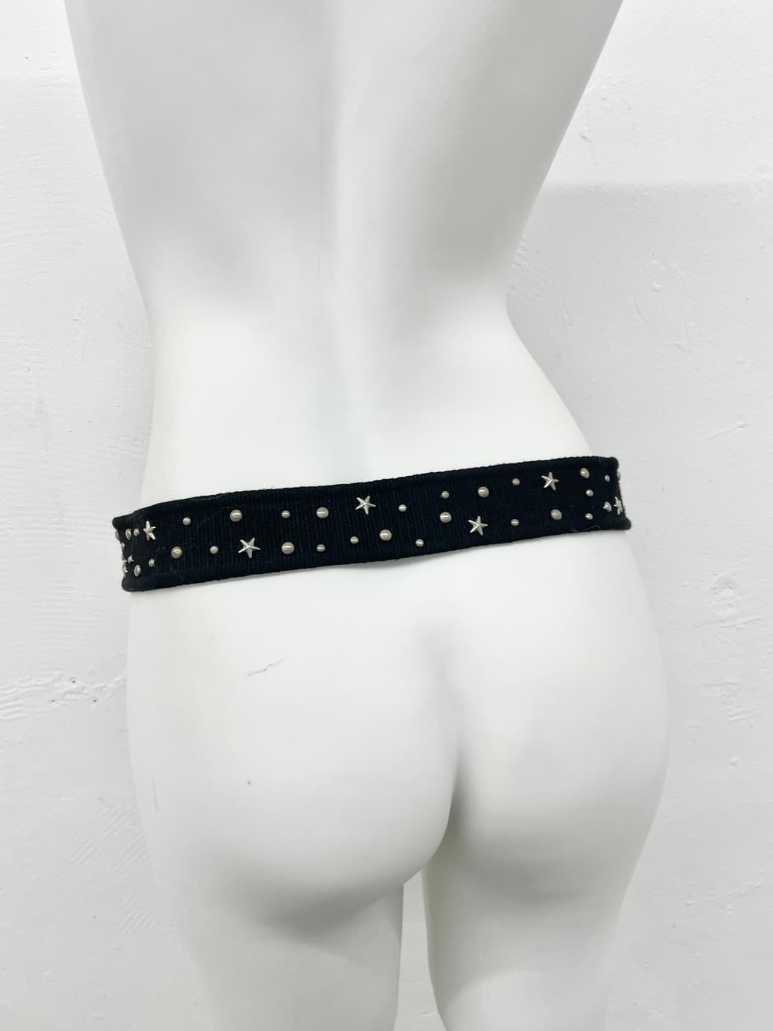 캔버스 스터드 펀칭 버클 벨트 상품이미지4