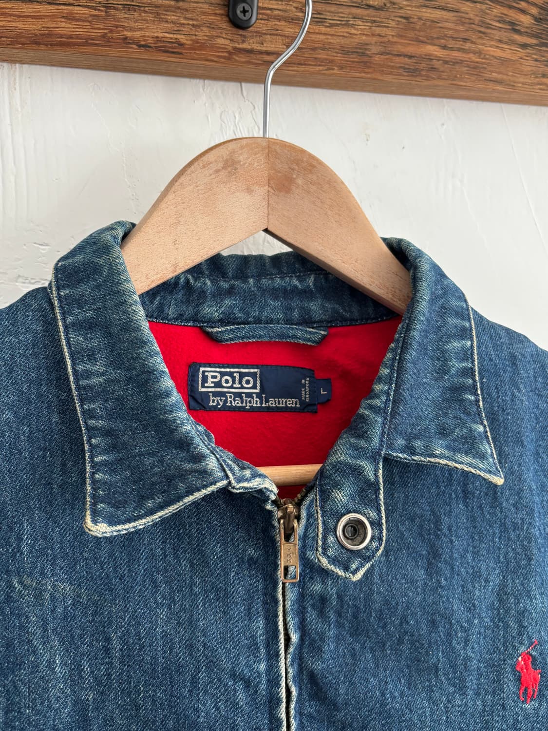 Polo 폴로 랄프로렌 90‘s 데님 스윙탑 자켓 상품이미지2
