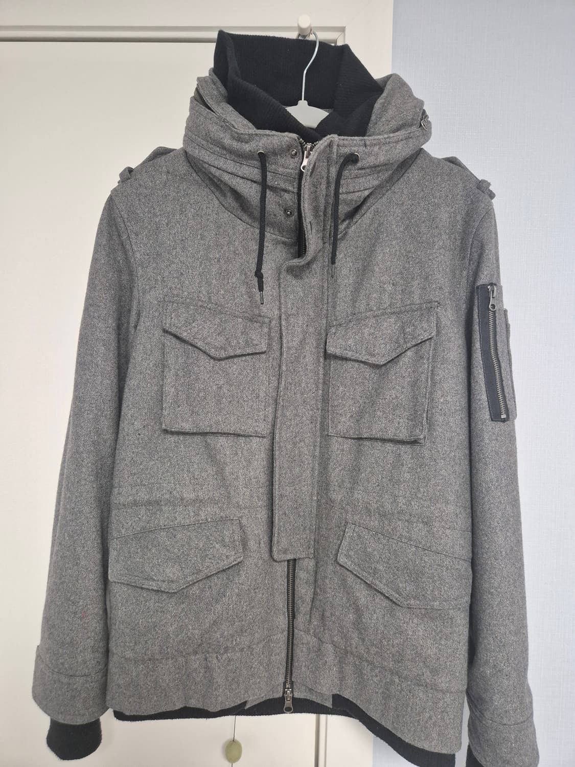 큐빈티지 ACR 프리뷰 투웨이 그레이 자켓 상품이미지4