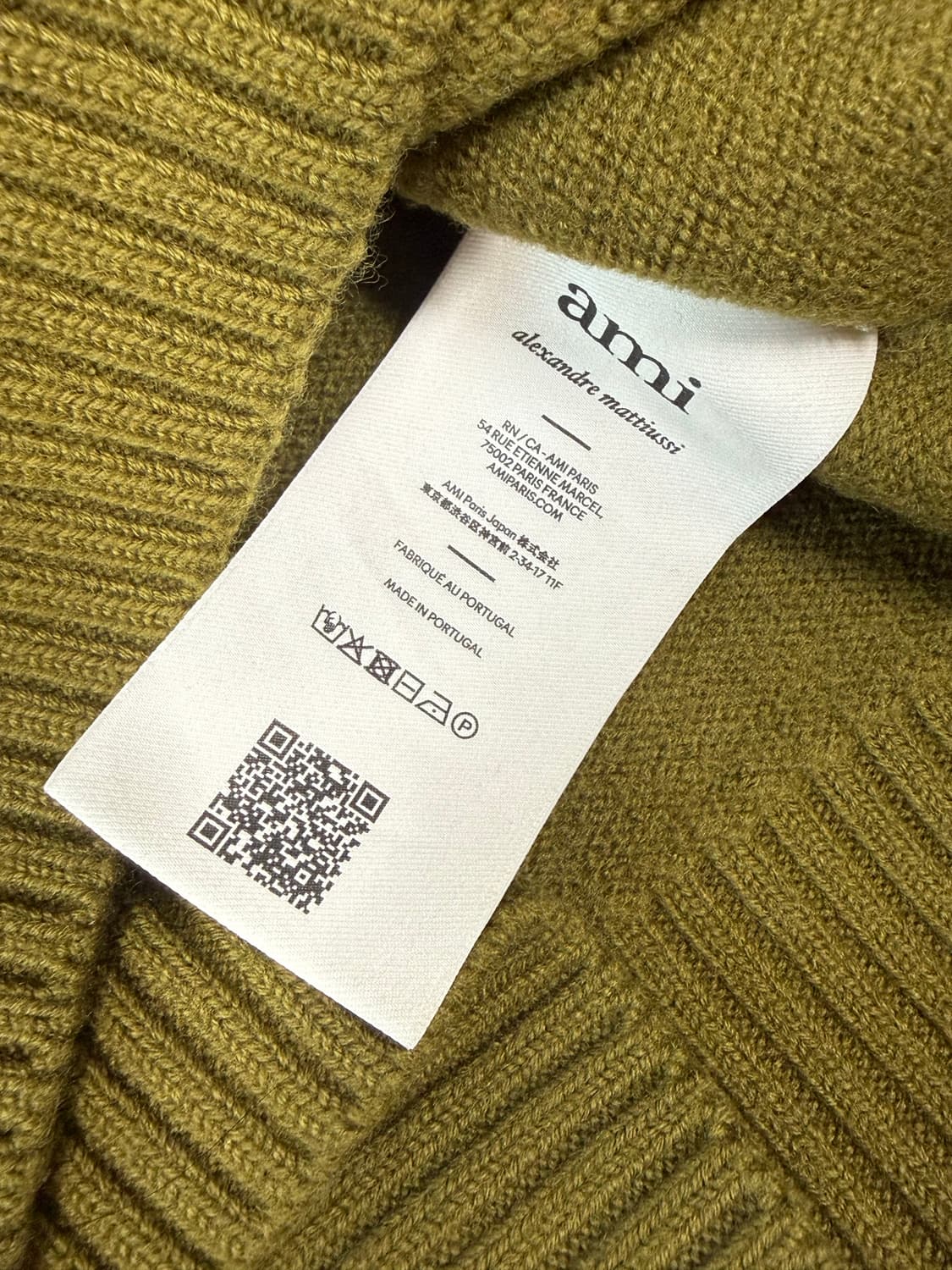 아미 ami / 빅 하트 폴로 스웨터 / S 상품이미지5