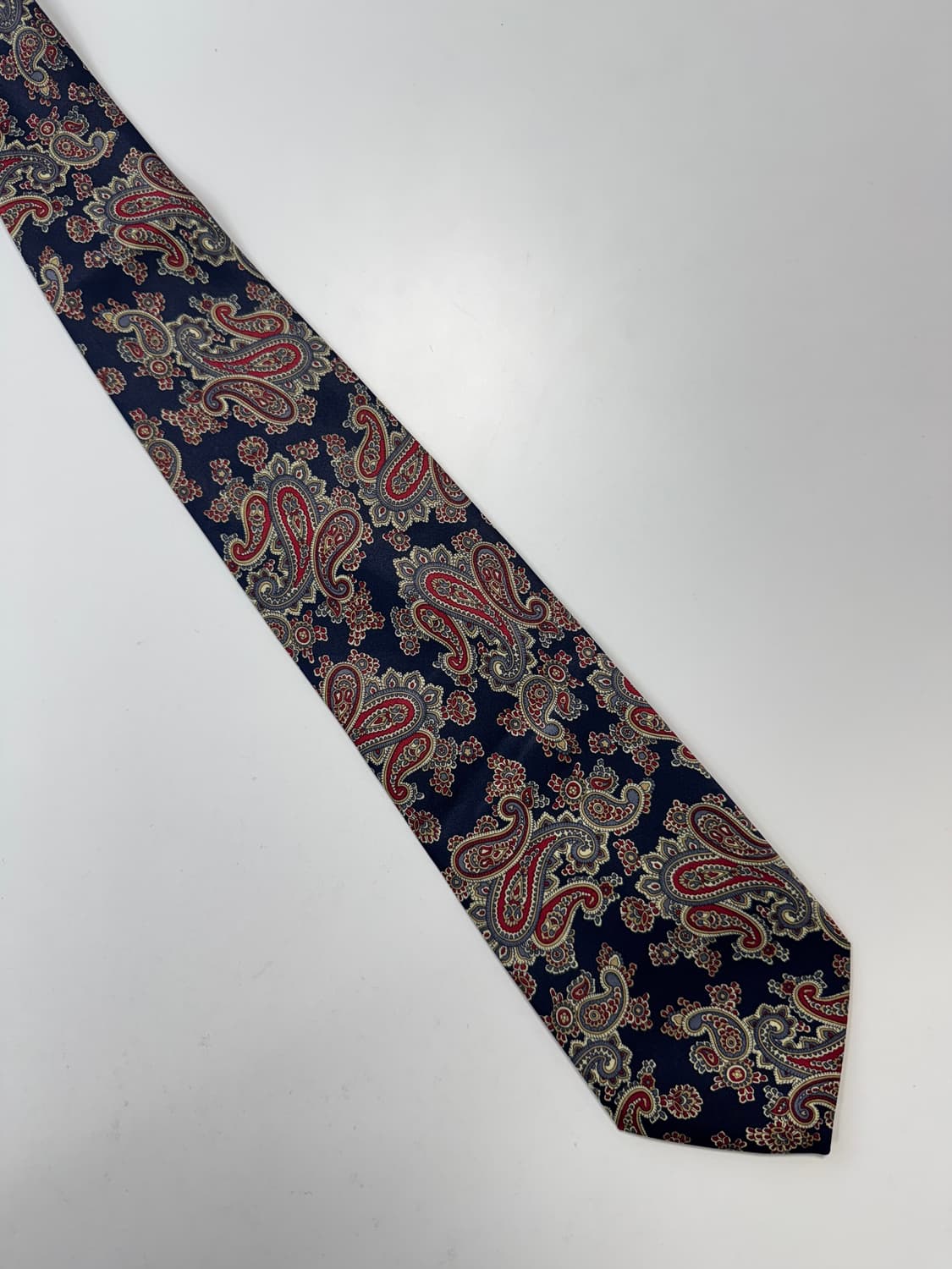 페이즐리 패턴 넥타이 9.7cm 상품이미지2
