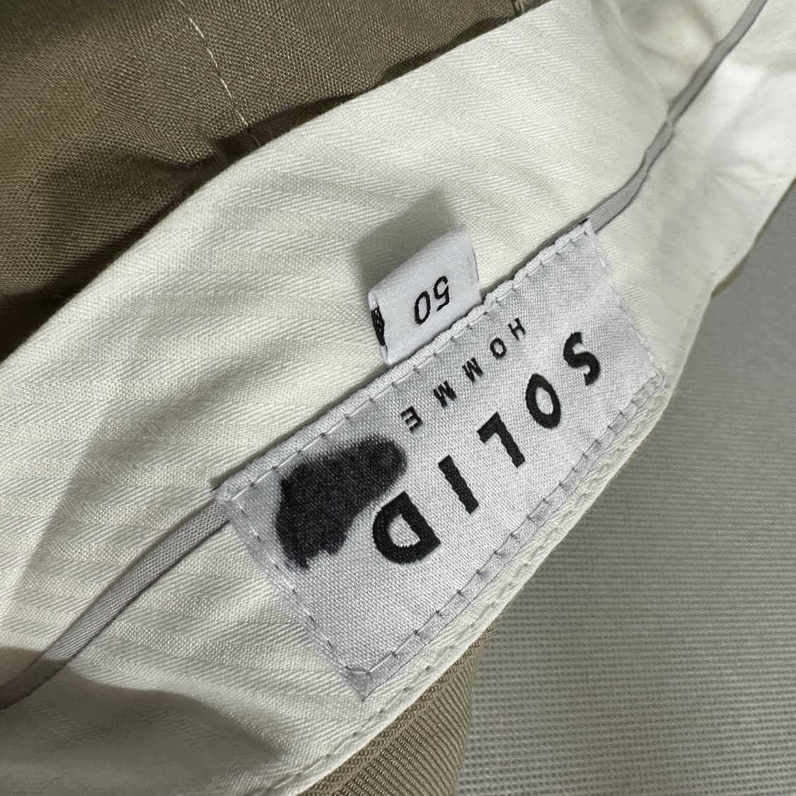 솔리드옴므 벨트 슬랙스 상품이미지4