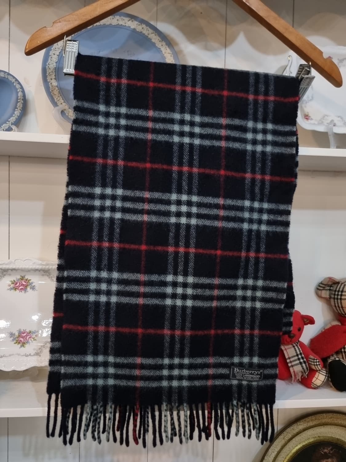 Burberrys of London 램스울 클래식 체크 머플러 상품이미지4