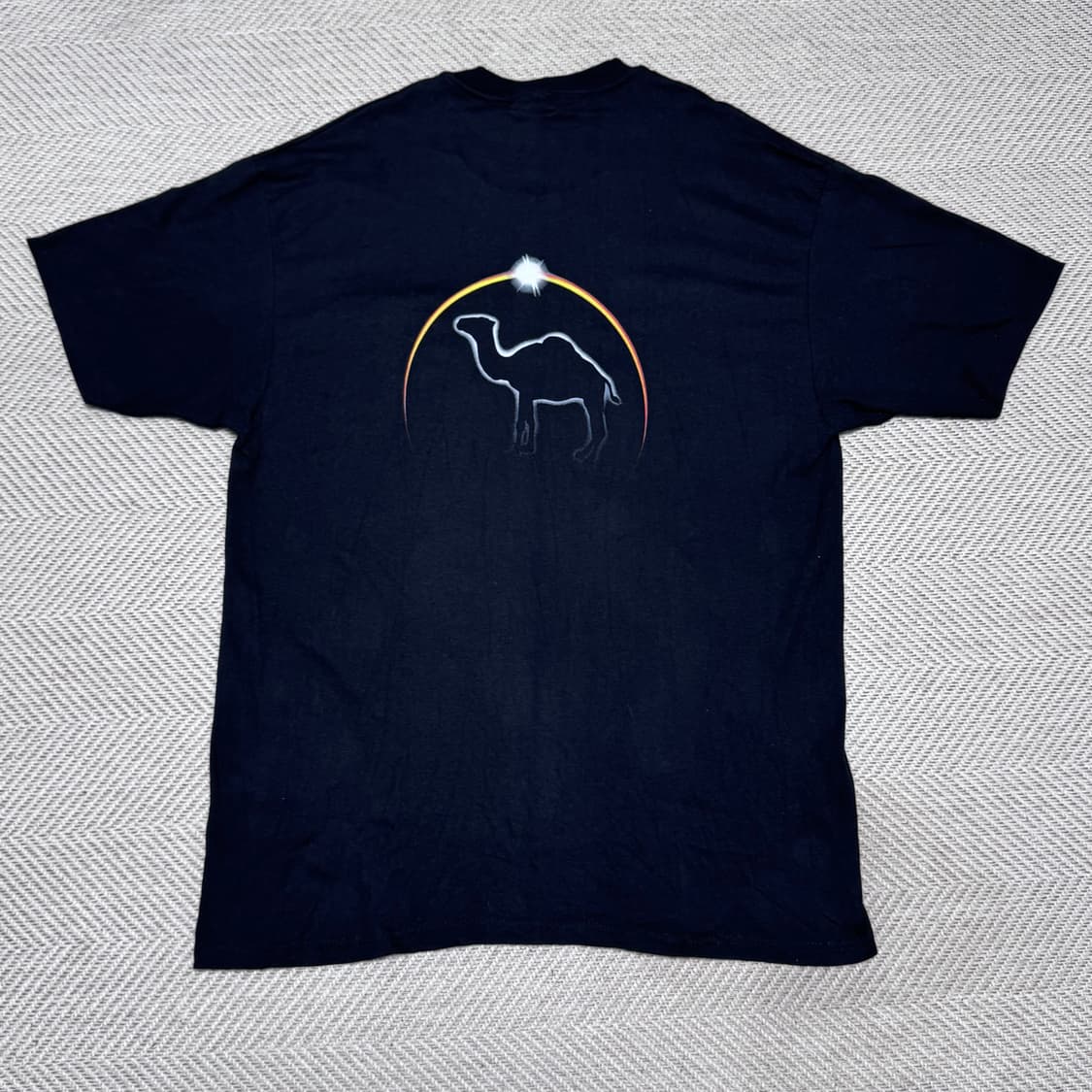 (XL) 9Os 빈티지 카멜 프로모 이클립스 포켓 티셔츠 상품이미지1