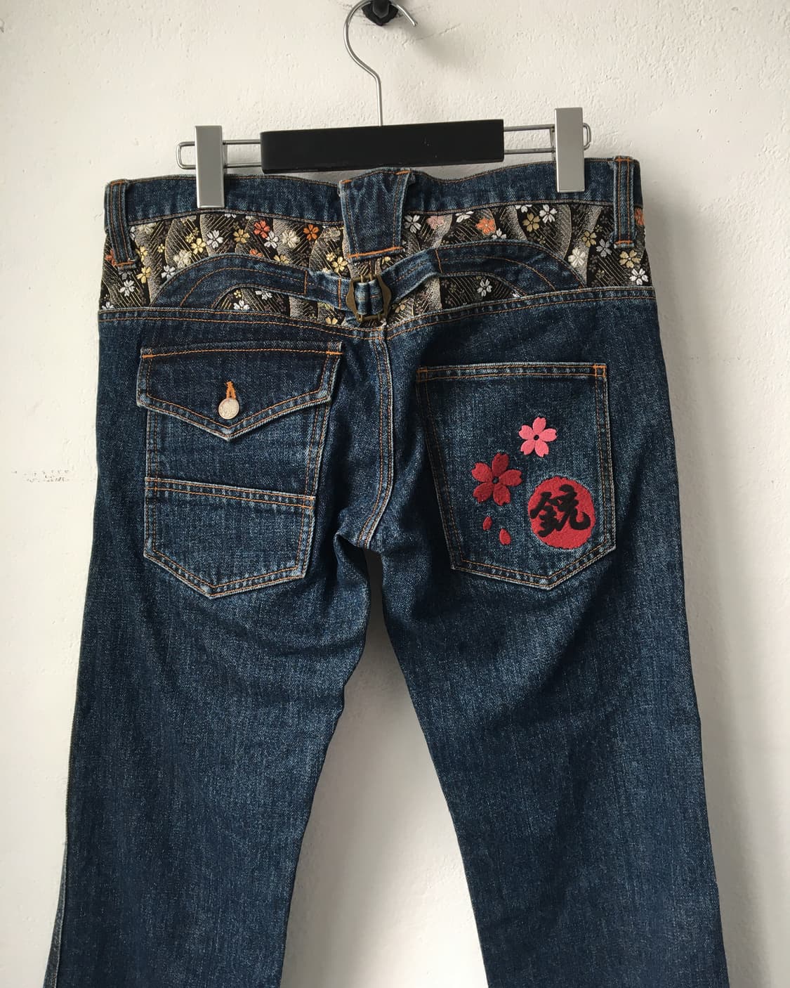 Oriental mood pocket denim pants 상품이미지6