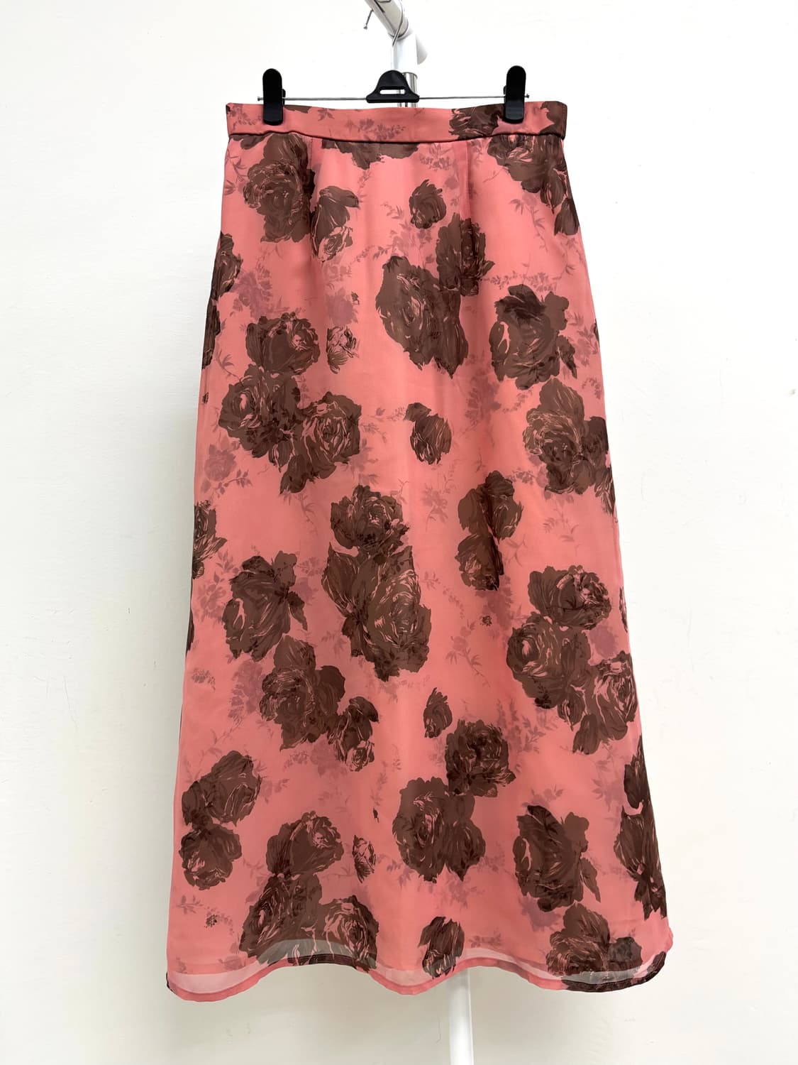 빈티지 핑크 플로럴 스커트 상품이미지4