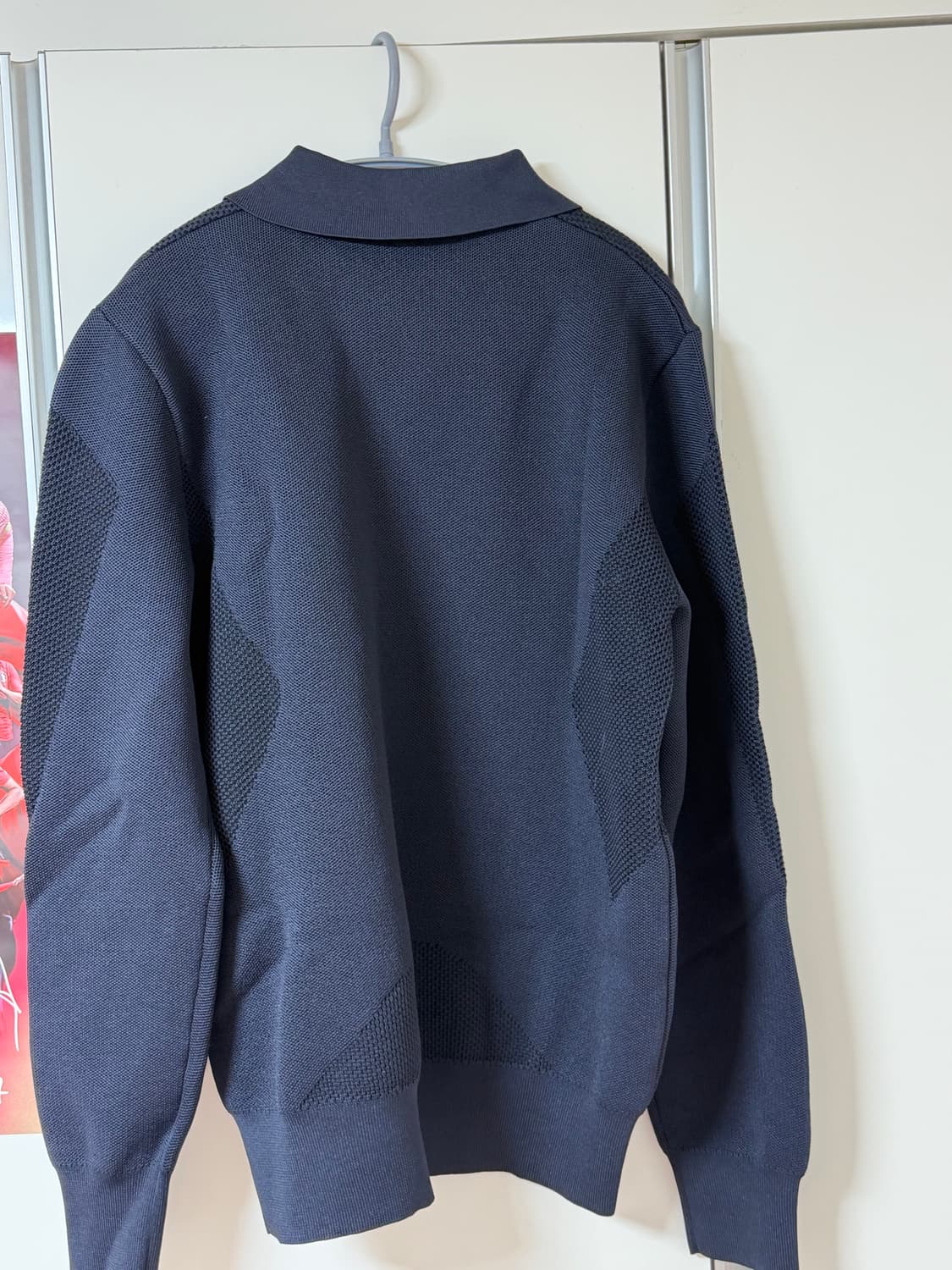 Sneaker upper polo knit-navy 상품이미지3