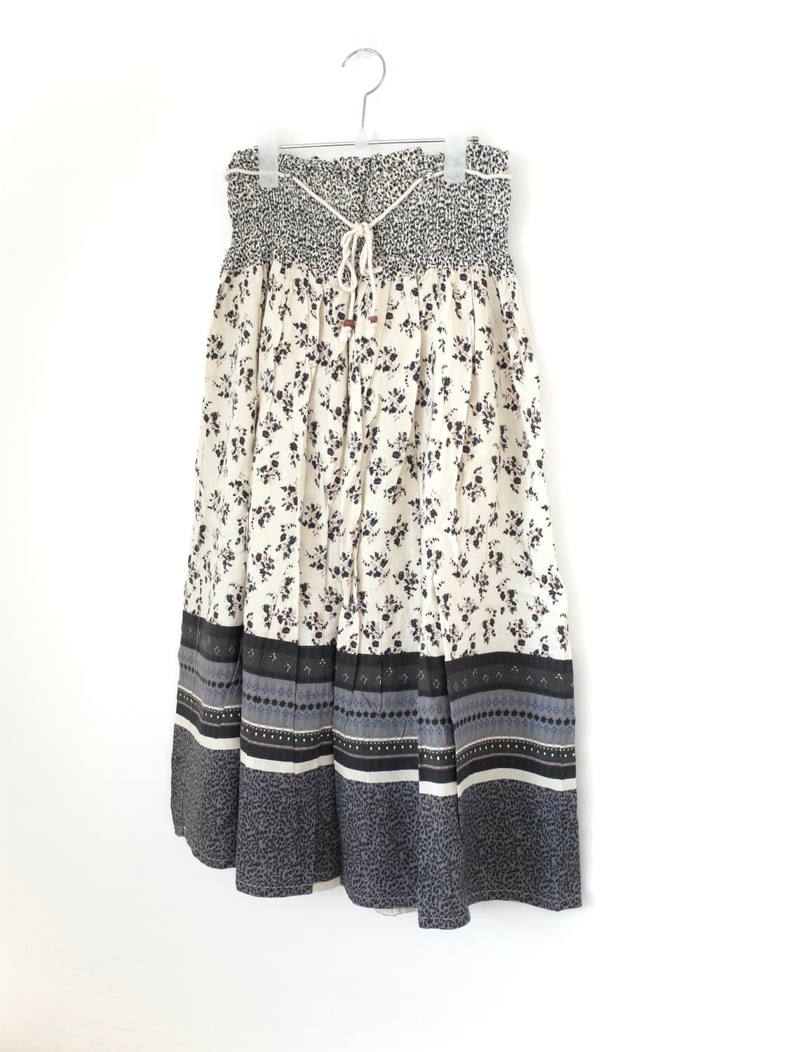 빈티지 플라워 롱 스커트 & 원피스 모리걸 상품이미지7