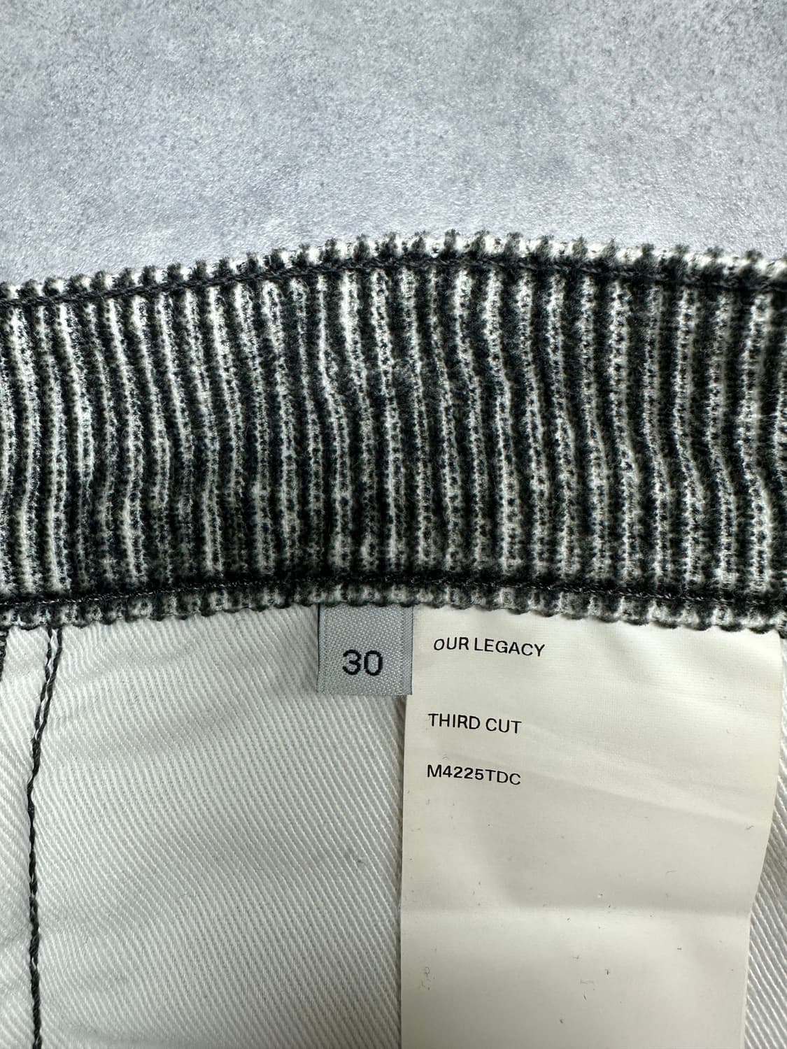 [30] 아워레가시 써드컷 디지털 다크 오로라 코듀로이 상품이미지8