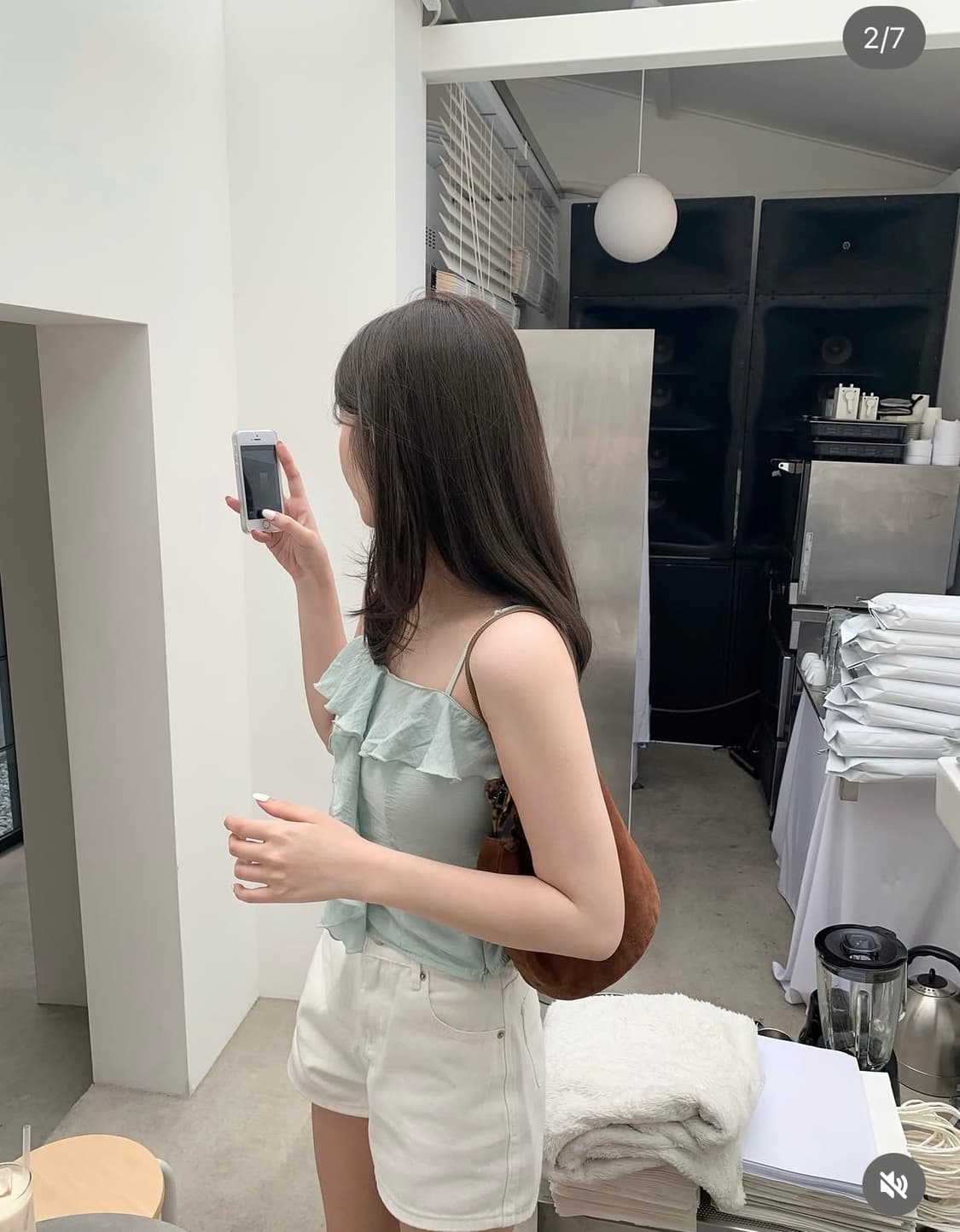 제니오 에이프릴 슬리브리스 세트 민트 상품이미지2