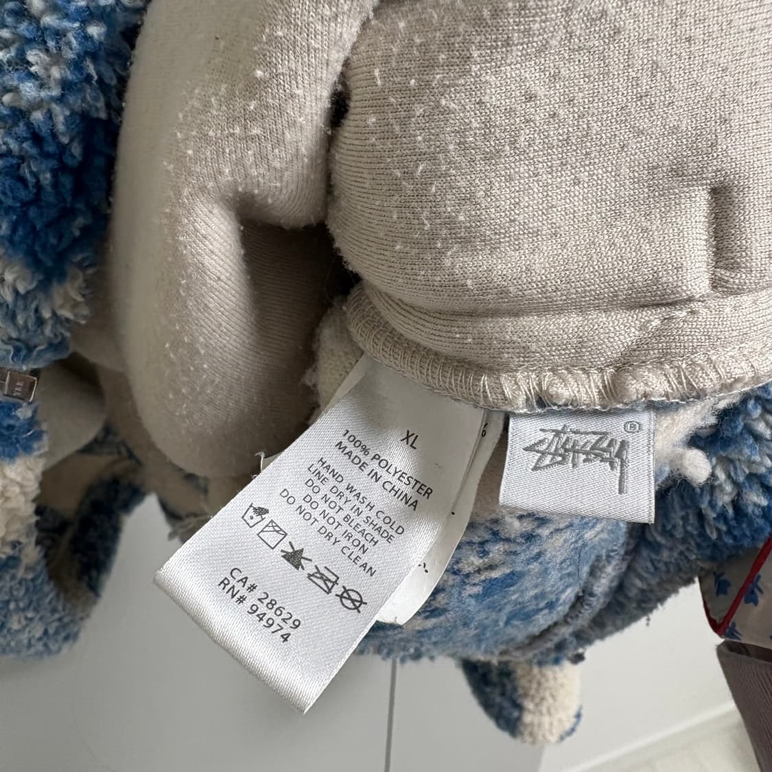 스투시 페이즐리 쉐르파 XL 상품이미지7