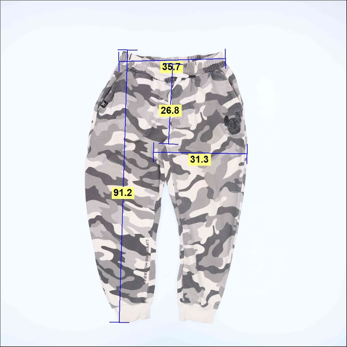 L 라이프워크 카모 조거팬츠 0612H2 상품이미지6