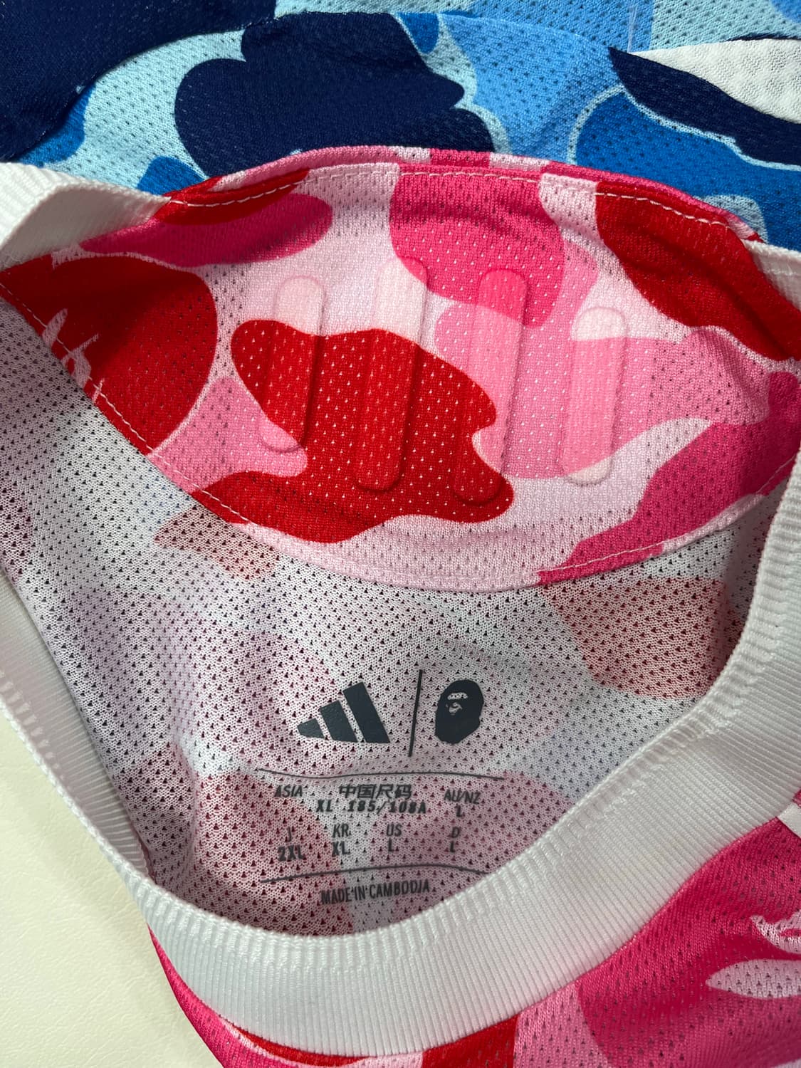 아디다스 X 베이프 FB 저지 (새제품) 상품이미지9