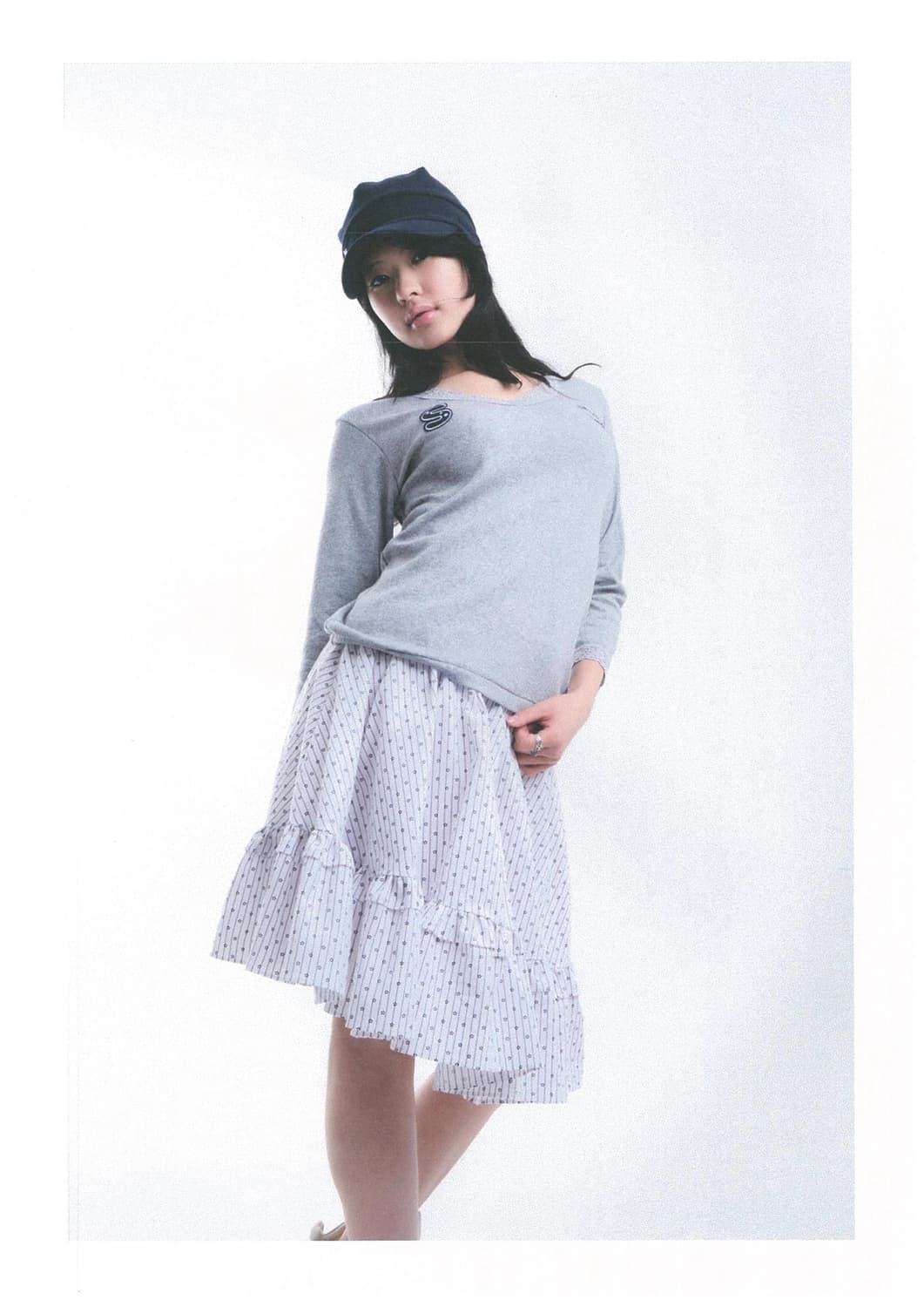 BUDDY LACE TOP GRAY 상품이미지4