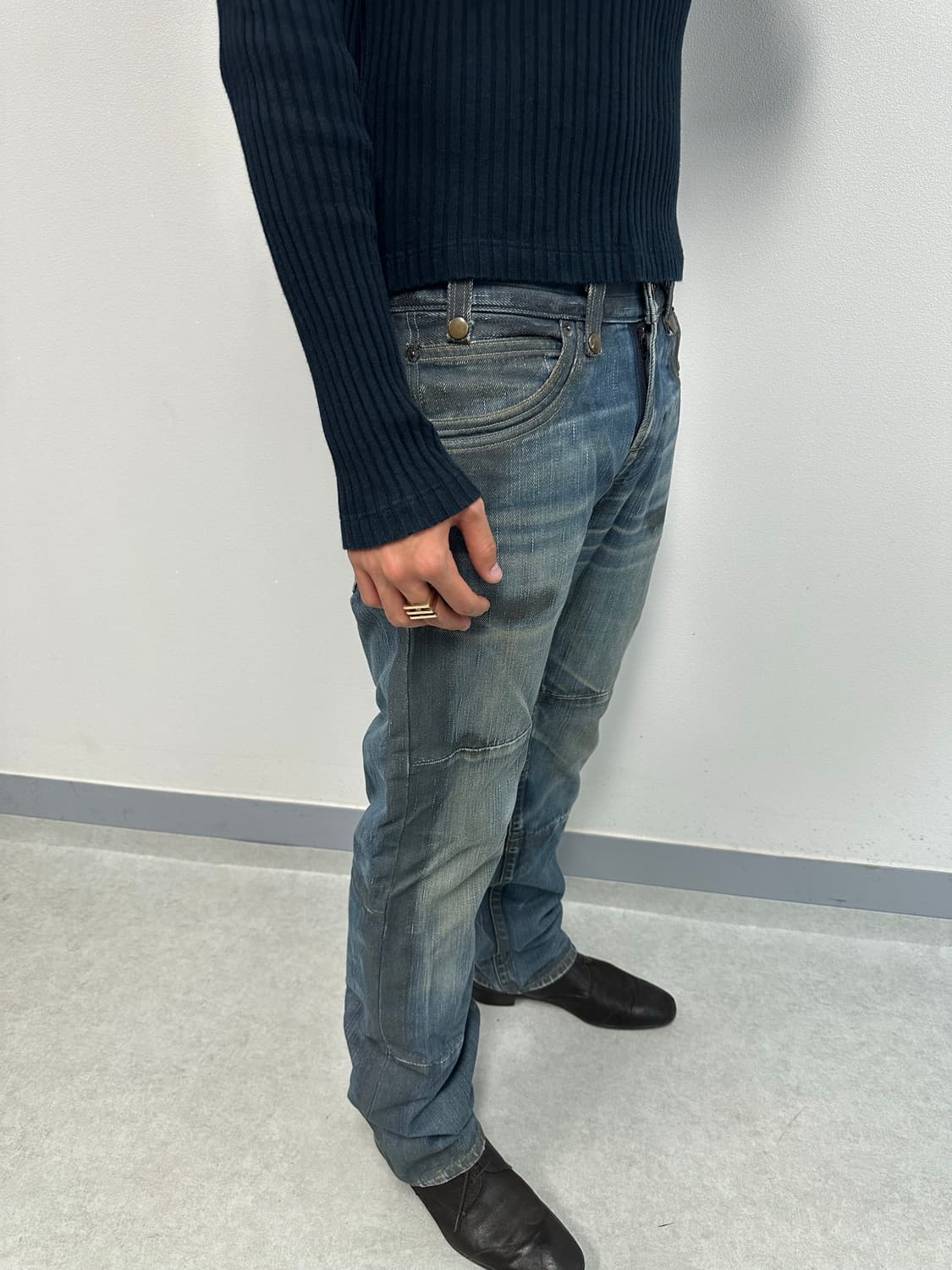 리바이스 레드탭 오일 워싱 상품이미지5