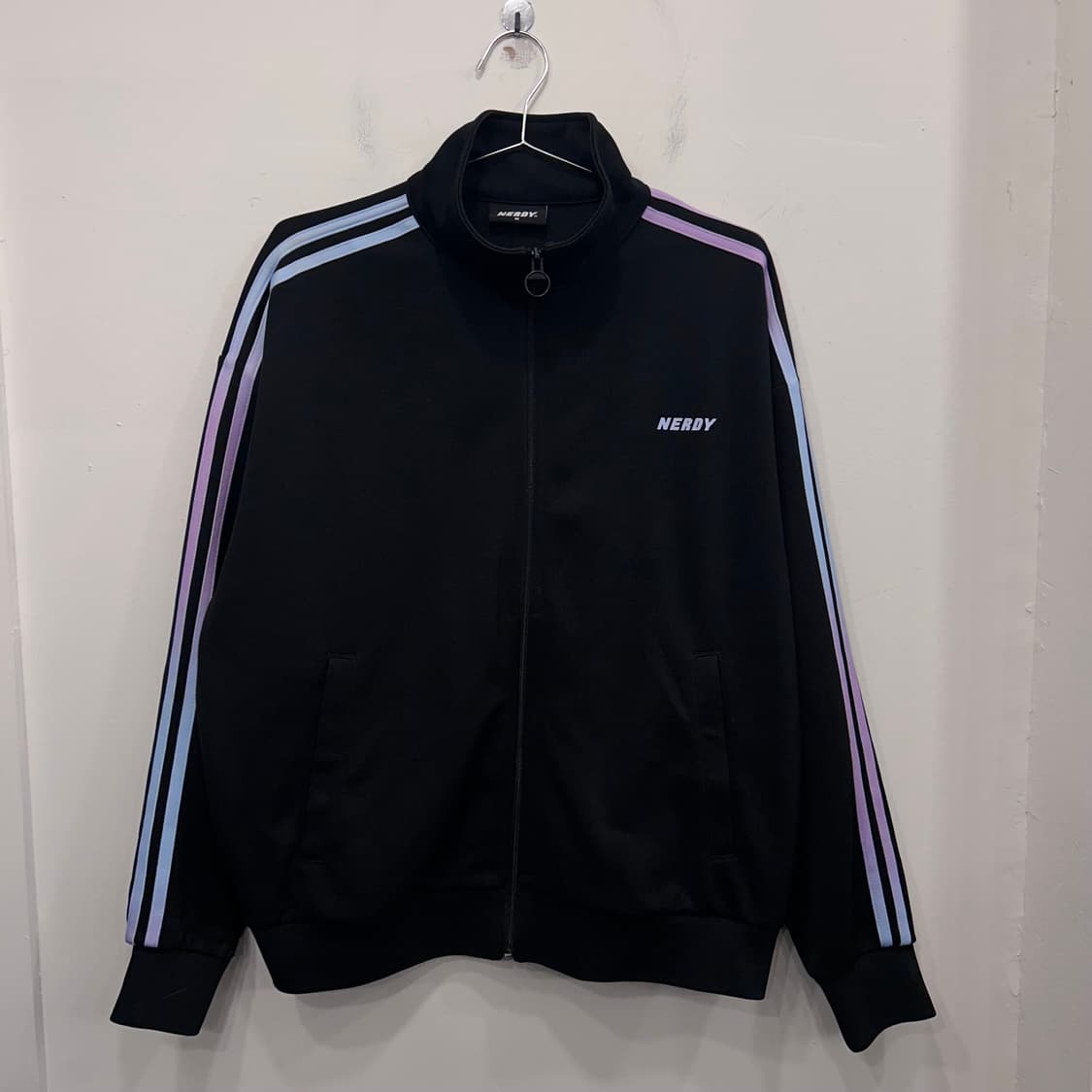 널디 그라데이션 트랙 하이넥 집업 져지 상품이미지2