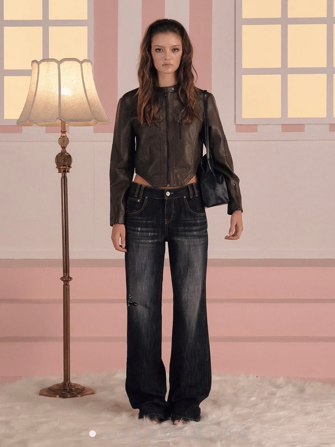 쓰리타임즈 데님 Zella straight jeans 상품이미지1