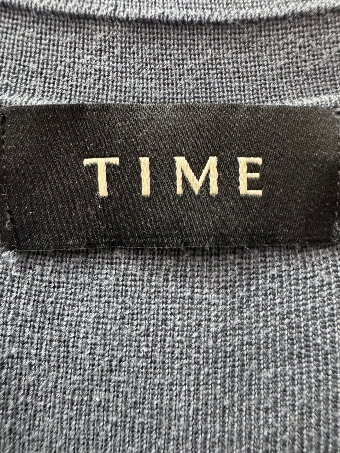 한섬 23ss 타임옴므 실크100% 니트 반팔카라 100(L) 상품이미지4