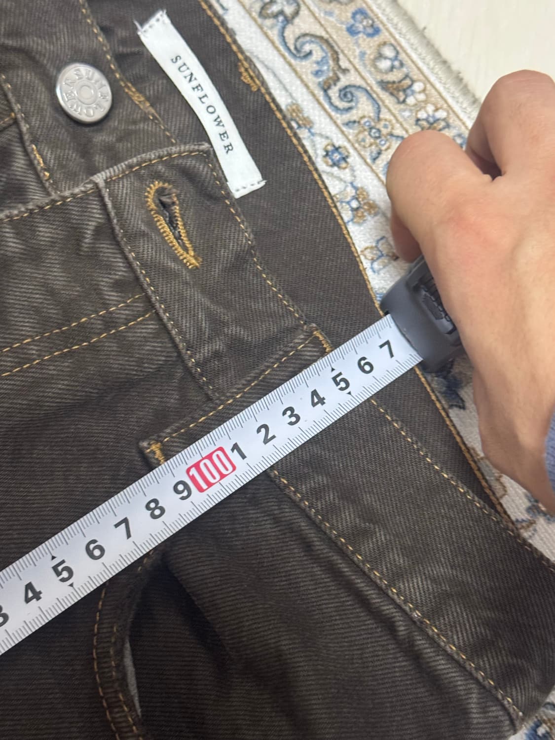 (32) 선플라워 트위스트 데님 상품이미지6