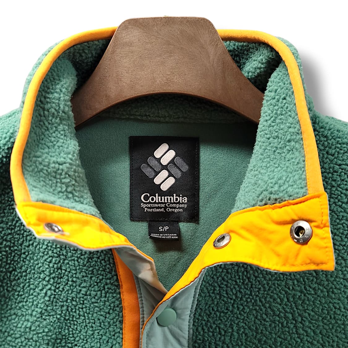 [S] 컬럼비아 헬베시아 하프스냅 플리스 풀오버 아노락 상품이미지8