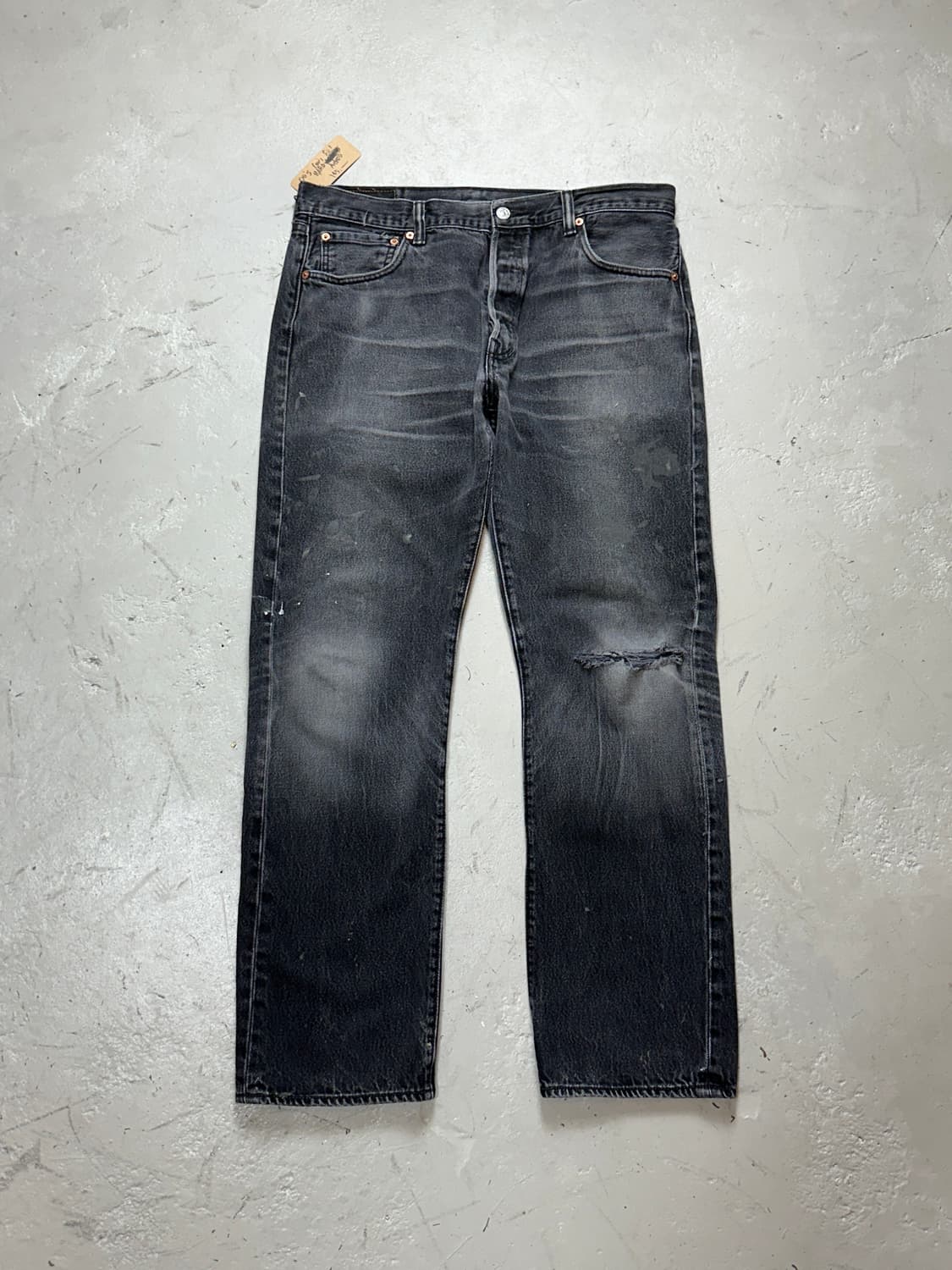 리바이스 501 블랙 하드 페이딩 상품이미지1