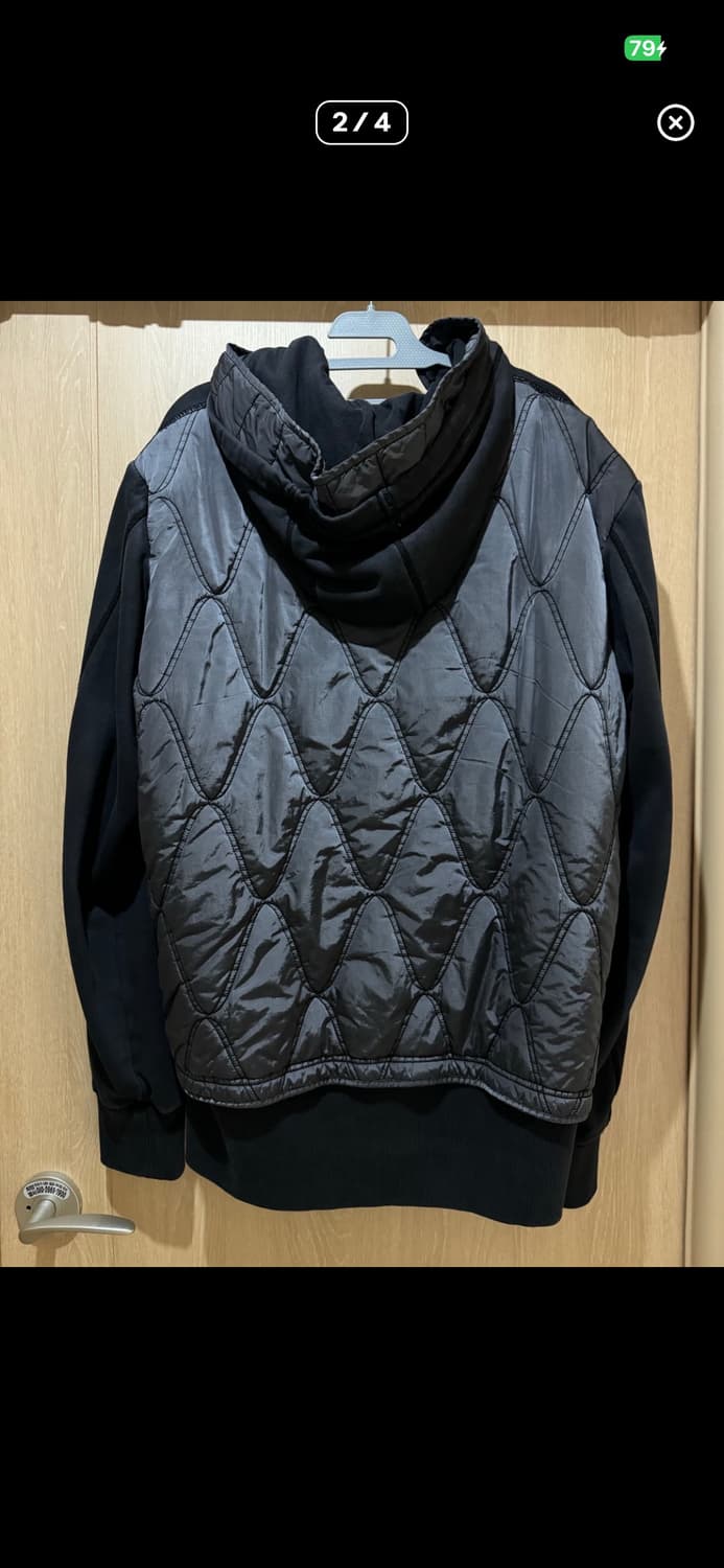 DIESEL 백 패디드 패널 집업 상품이미지2