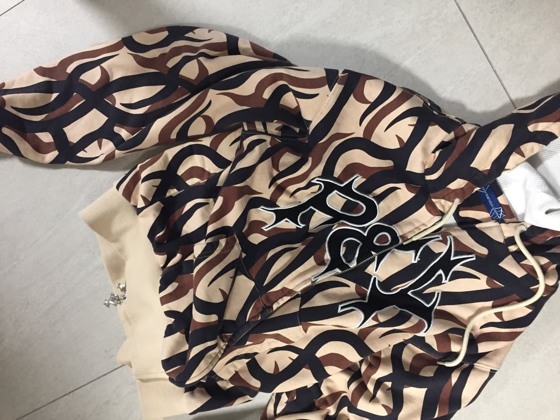 펑크앤요 하트트라이벌 후드집업 L 상품이미지1