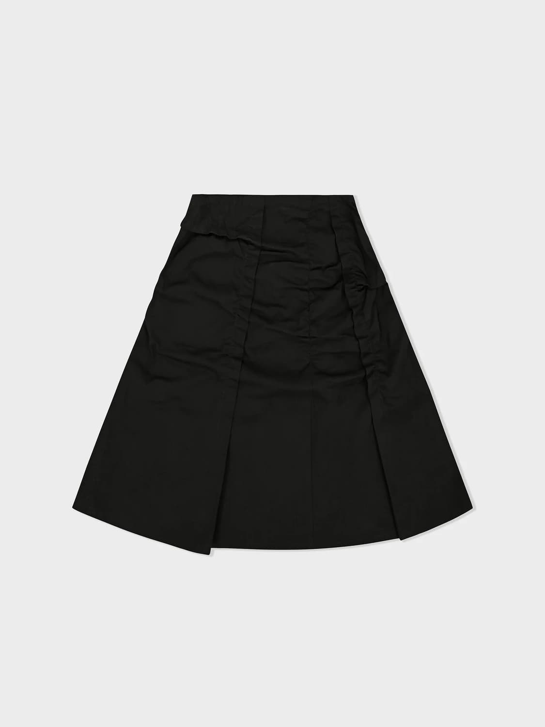 로우클래식 raw-cut shirring skirt 로우컷 셔링 스커트 상품이미지1