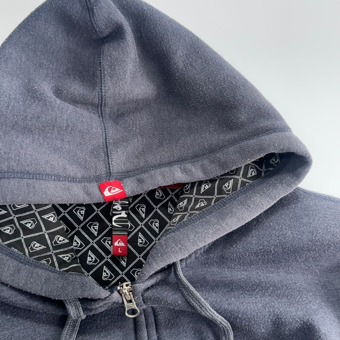 Quiksilver 퀵실버 라이트 네이비 후드집업 상품이미지7