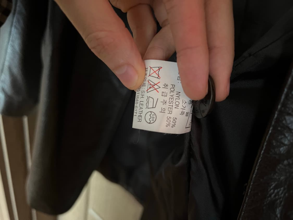 소가죽 오버 블레이져 상품이미지3