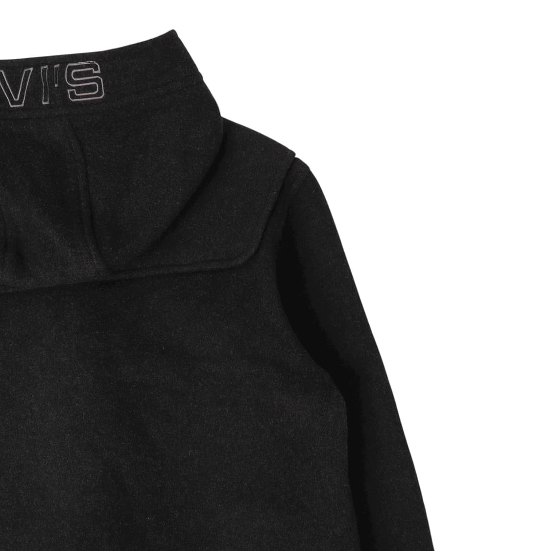 리바이스 2000s 챠콜 울 더플코트 상품이미지6