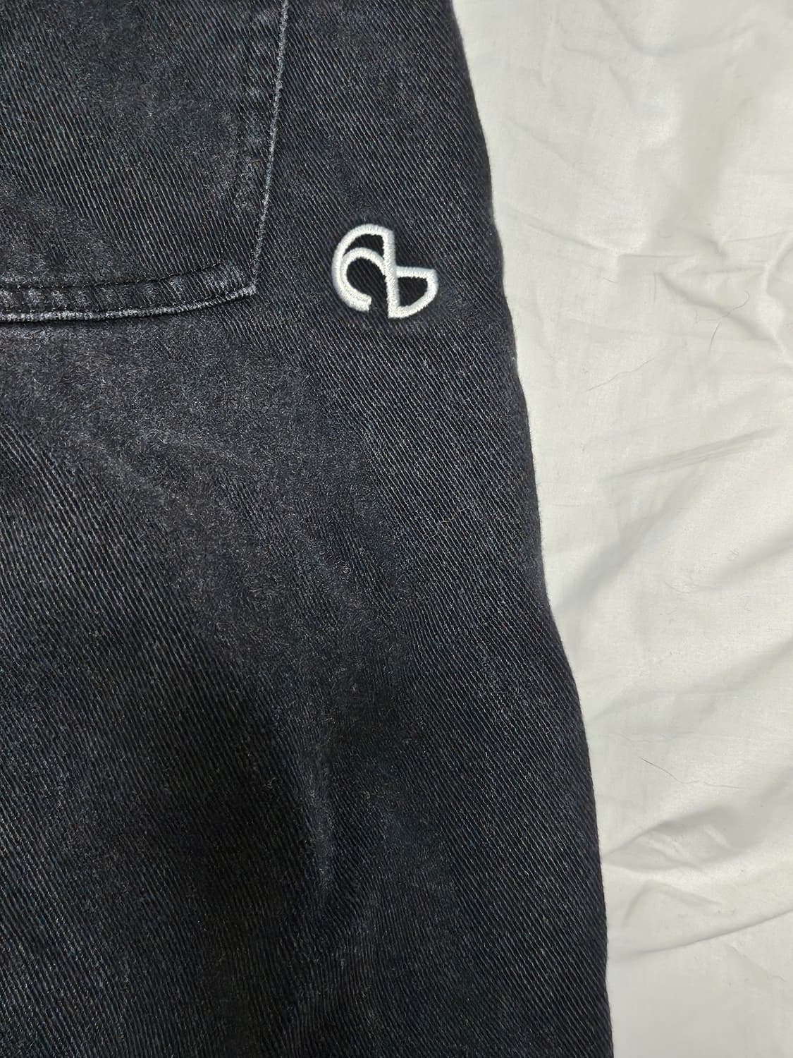 노매뉴얼 와이드 벌룬 핏 데님 팬츠 XS 상품이미지5