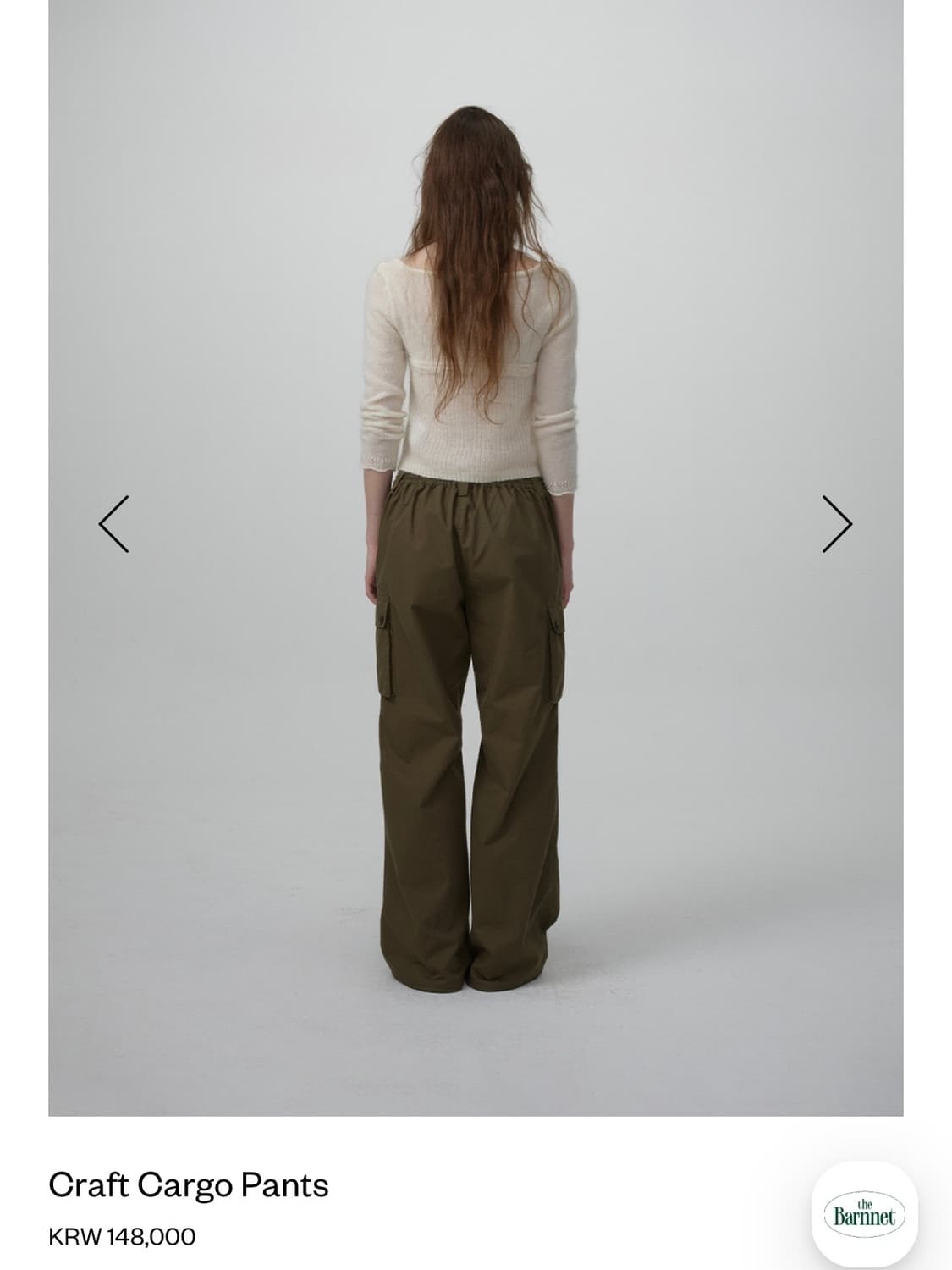 더바넷 크래프트 카고 팬츠 상품이미지2