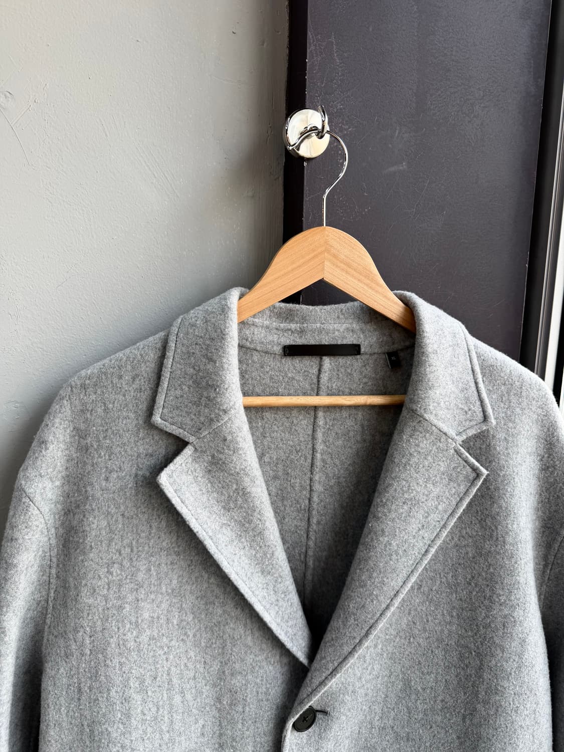 105/ 띠어리 22FW Divide 3B 캐시미어 블랜딩 코트 상품이미지4