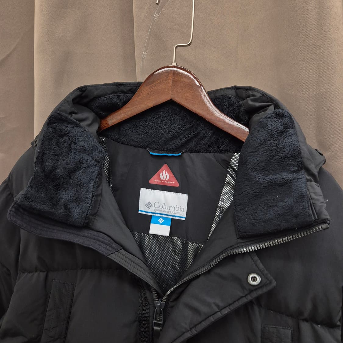 컬럼비아 옴니히트 구스다운 롱패딩 100 상품이미지2