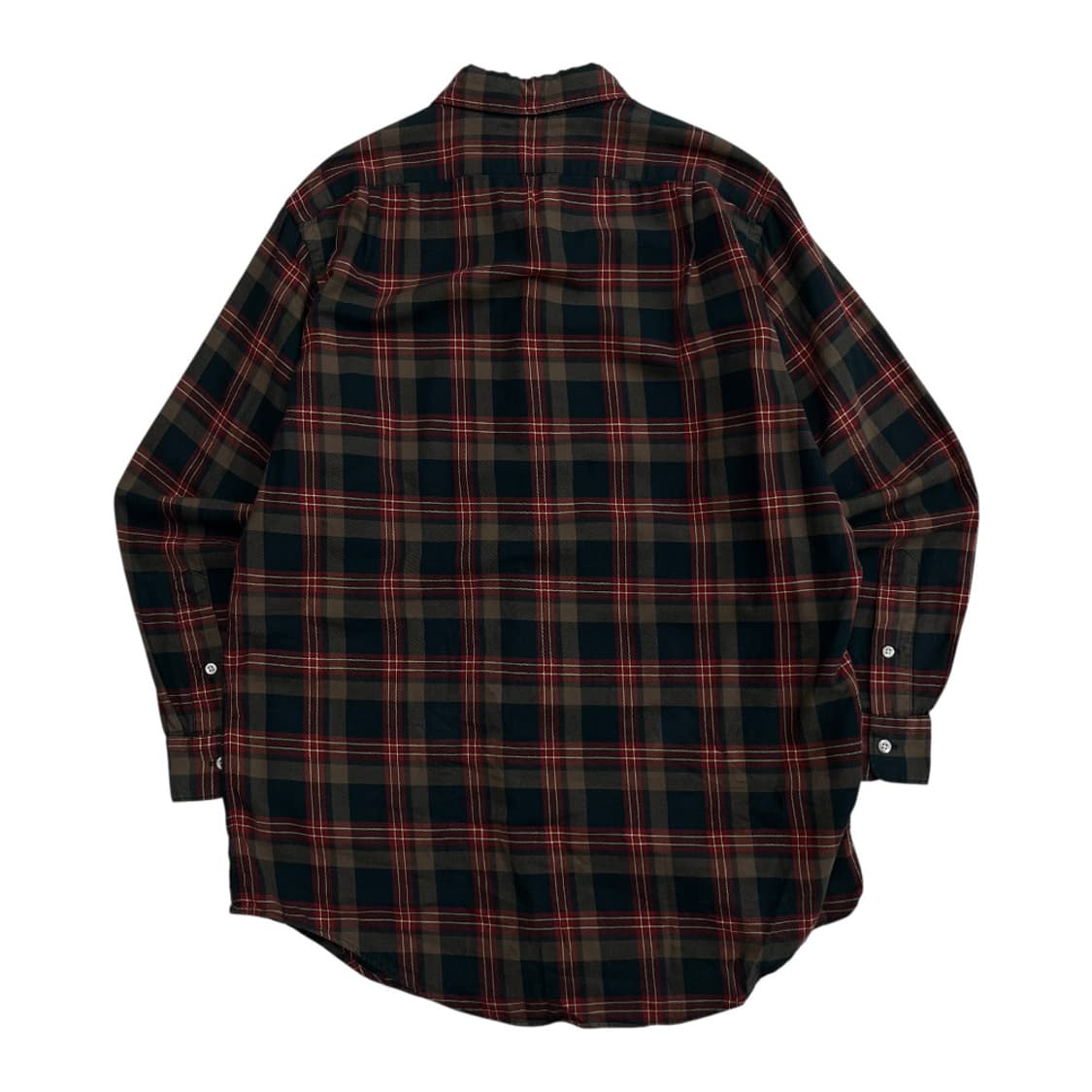 폴로 랄프로렌 그린포니 포켓 타탄체크 셔츠 90 상품이미지3