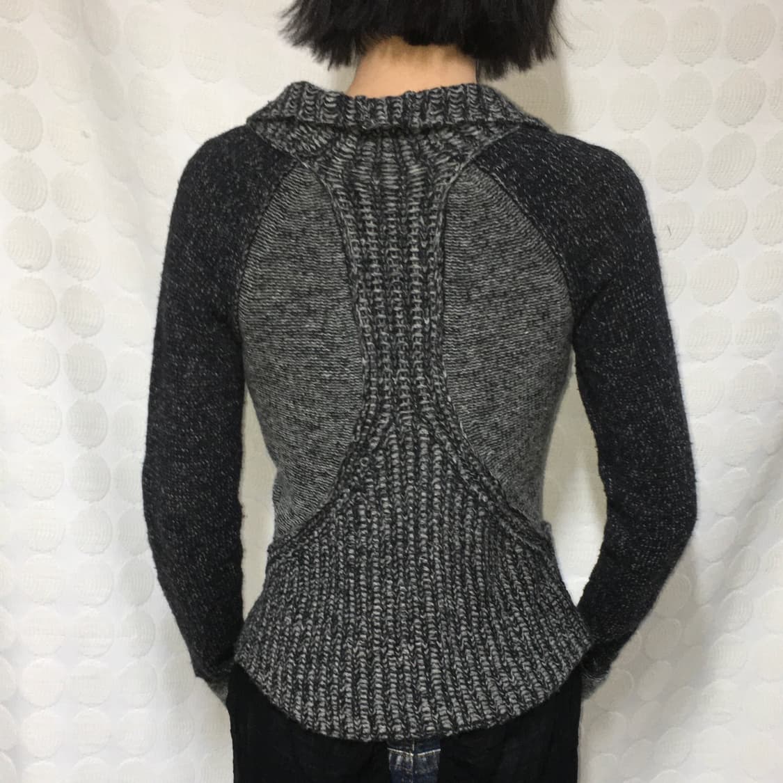 아르마니 익스체인지 그레이 니트 가디건 상품이미지3