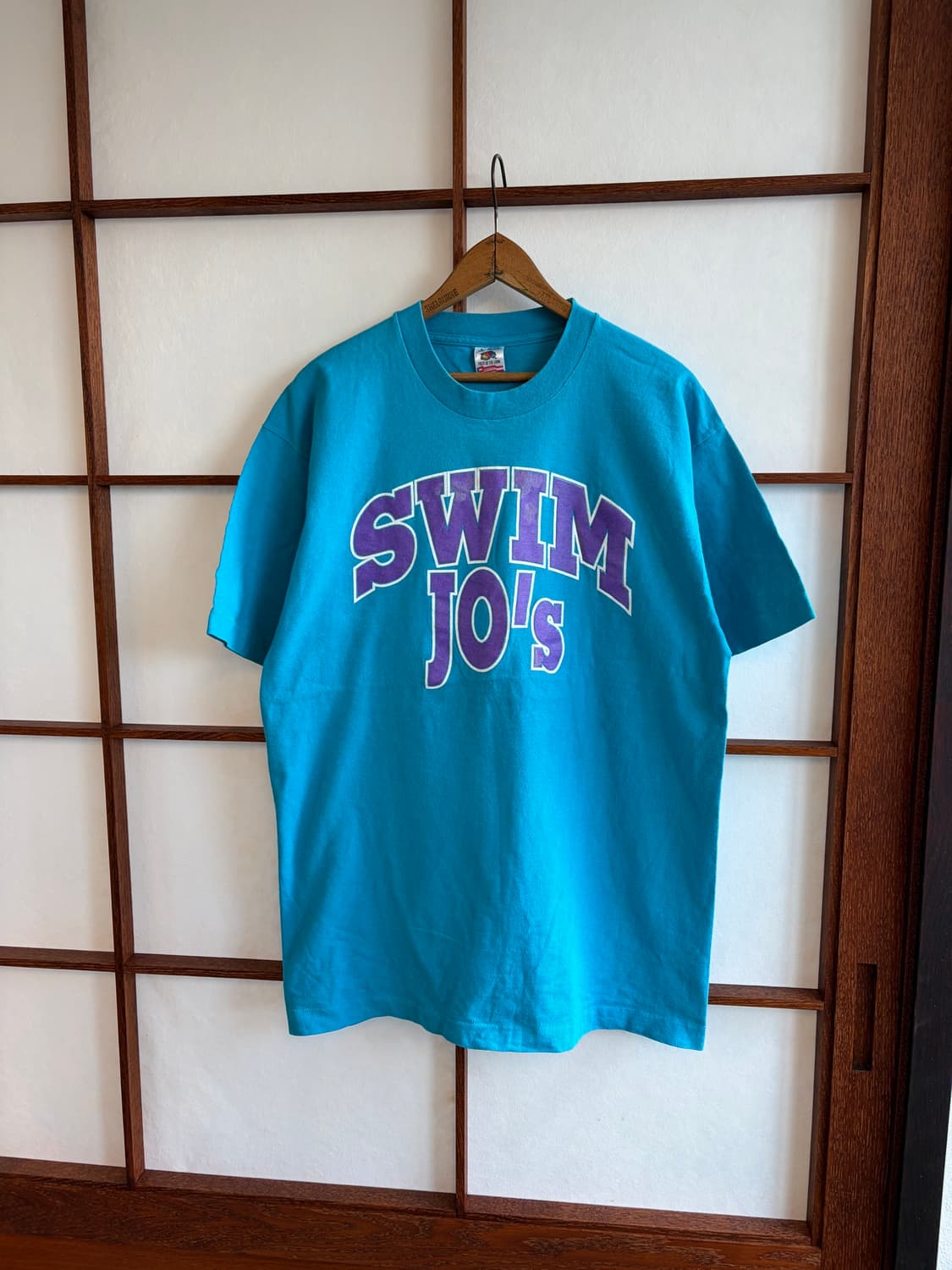 90년대 빈티지 싱글 티셔츠 Swim jo's  상품이미지1
