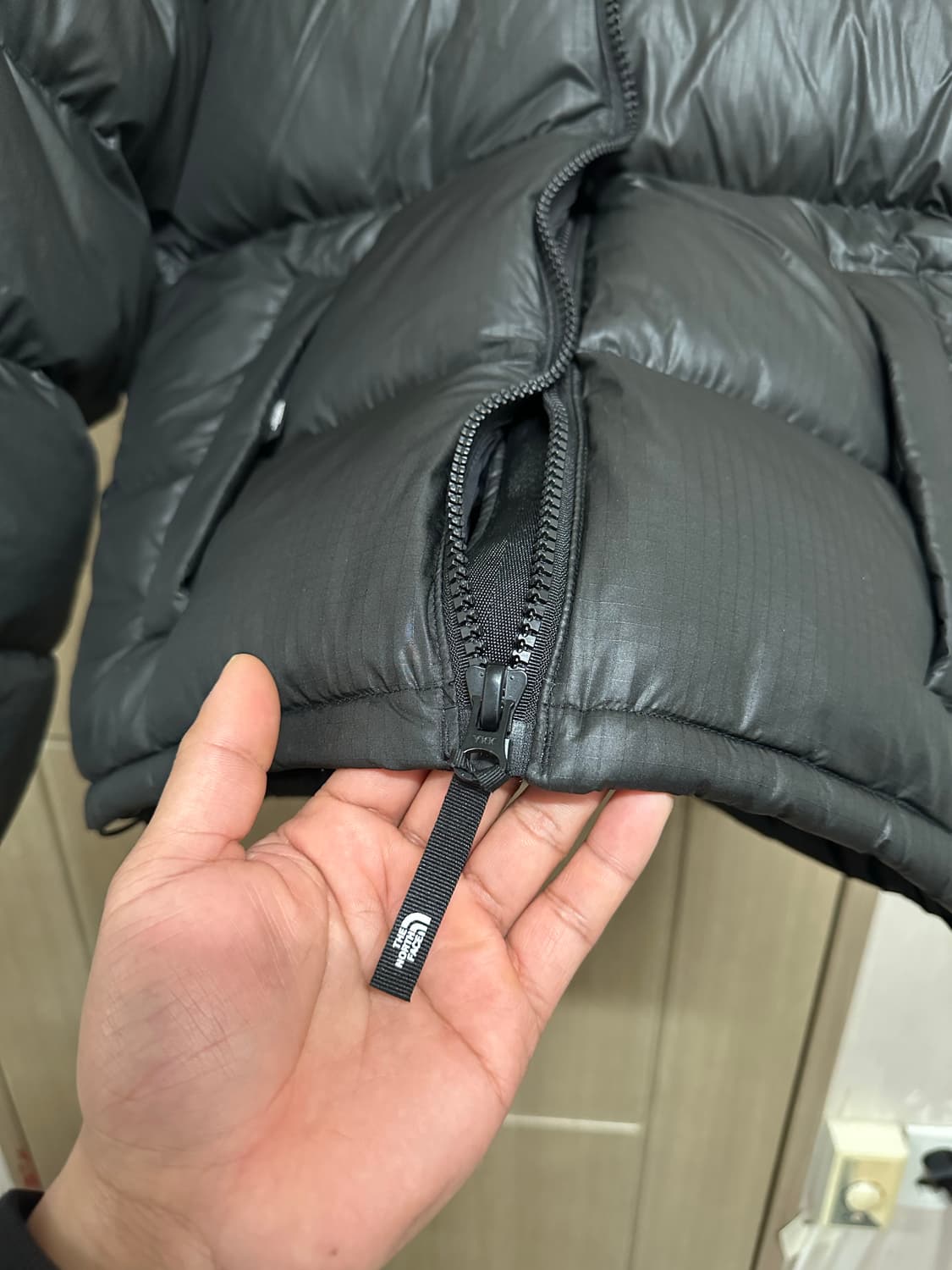 노스페이스 눕시 화이트라벨 패딩 85~90 상품이미지6