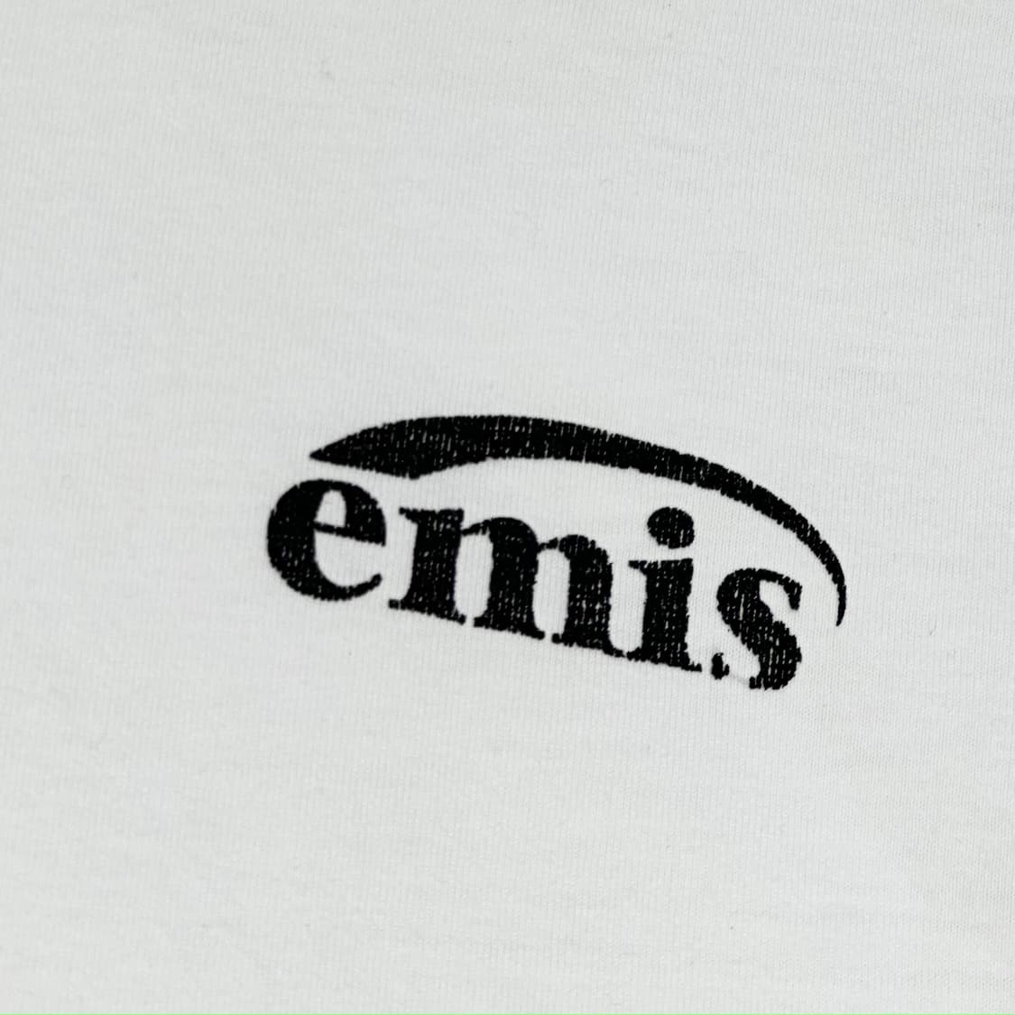 이미스 emis 화이트 반팔티 (L) 상품이미지3