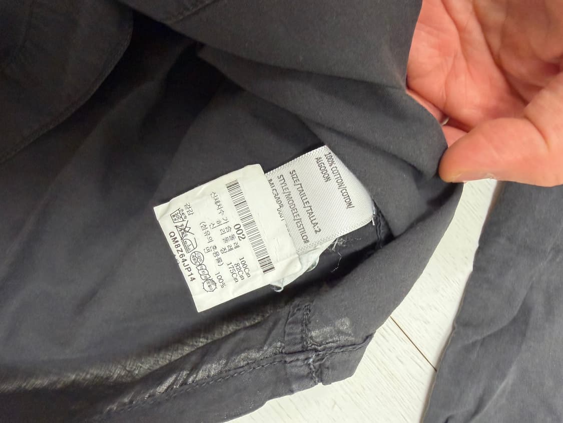 제임스펄스 셔츠 2 사이즈 블랙  상태 9.0/10  사진찍고 절대 안입 상품이미지3