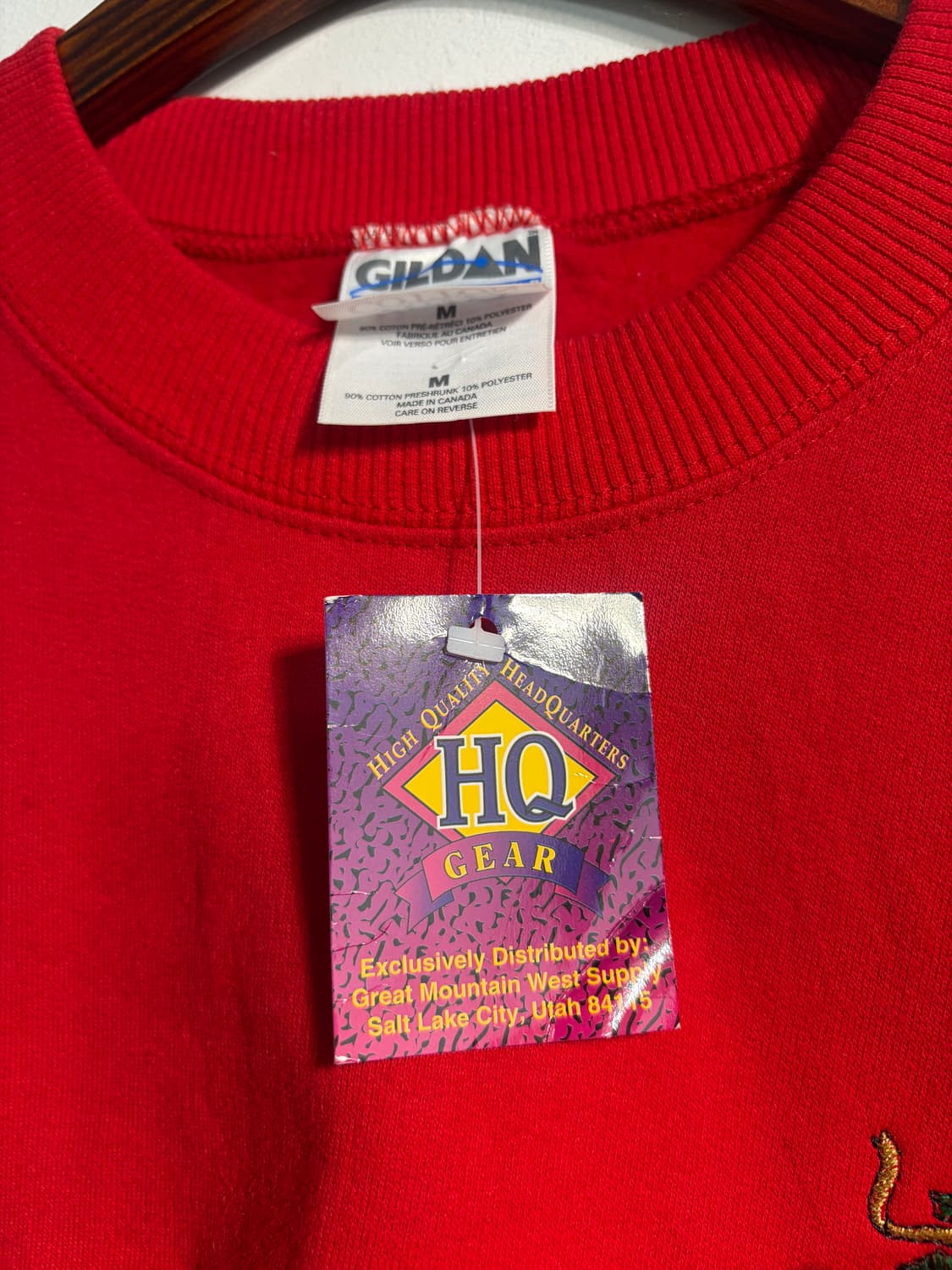 (새상품) U.S.A. 크리스마스 맨투맨 M 상품이미지4