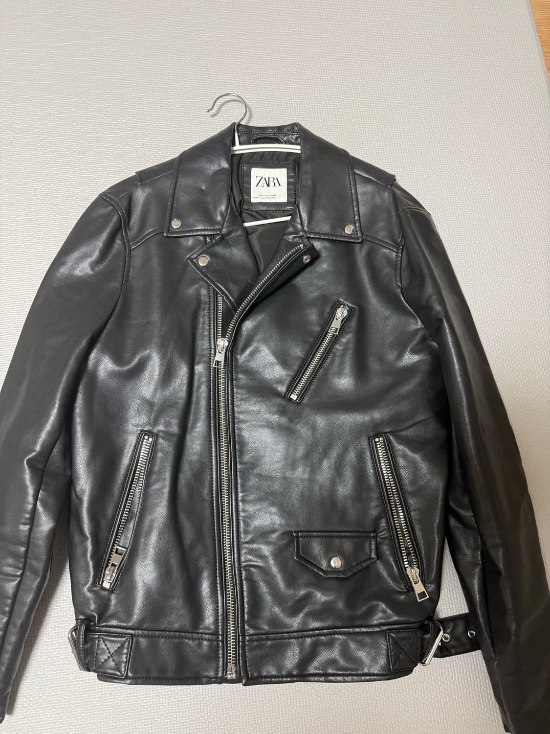자라 가죽자켓 상품이미지1