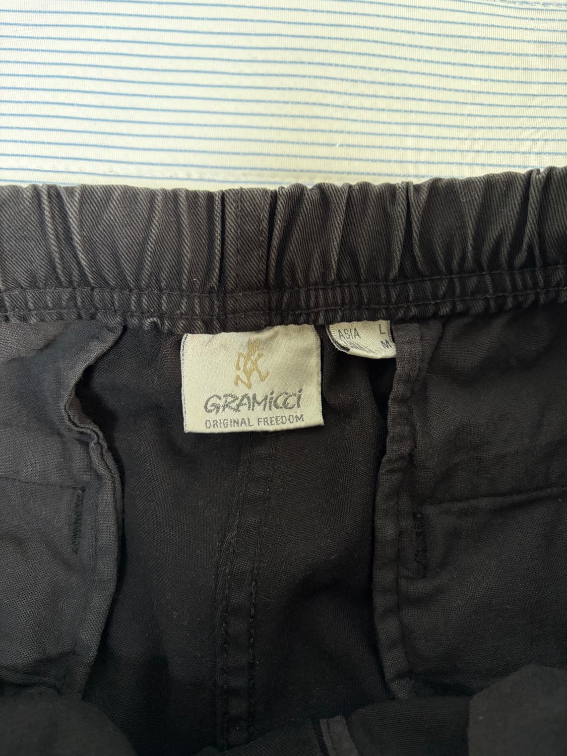 [L] Gramicci 그라미치 팬츠 블랙 상품이미지5