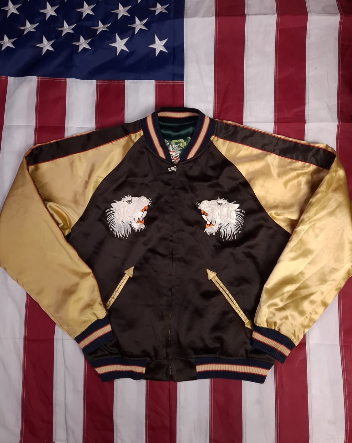 오리지날 테일러토요 1950's style 리버서블 스카쟌 상품이미지10