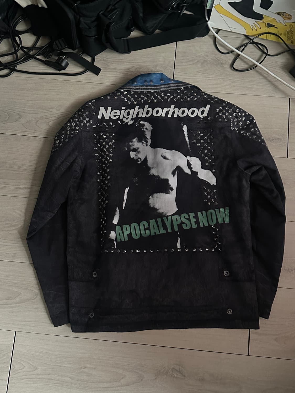 네이버후드 프린팅 자켓 상품이미지2